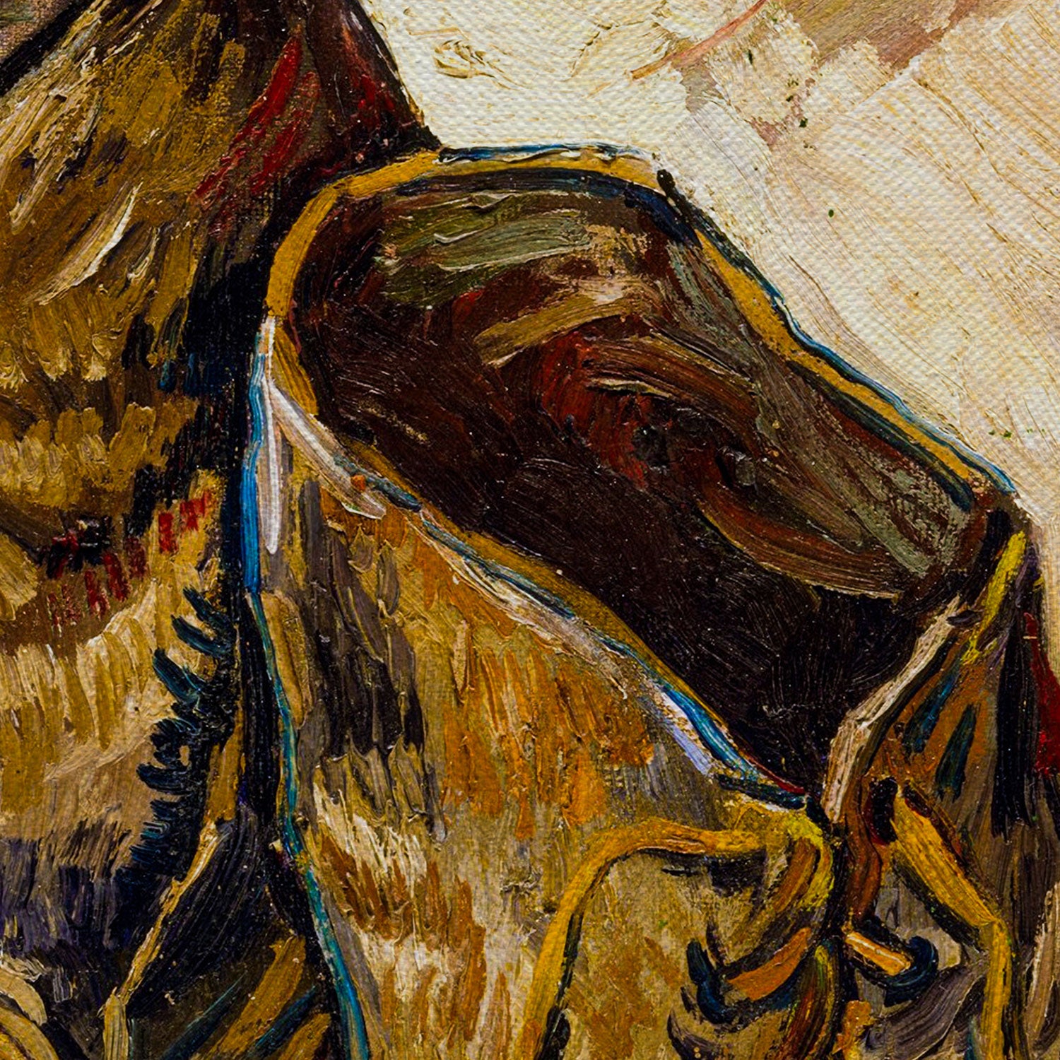 Vincent van Gogh Shoes Canvas Wall Art