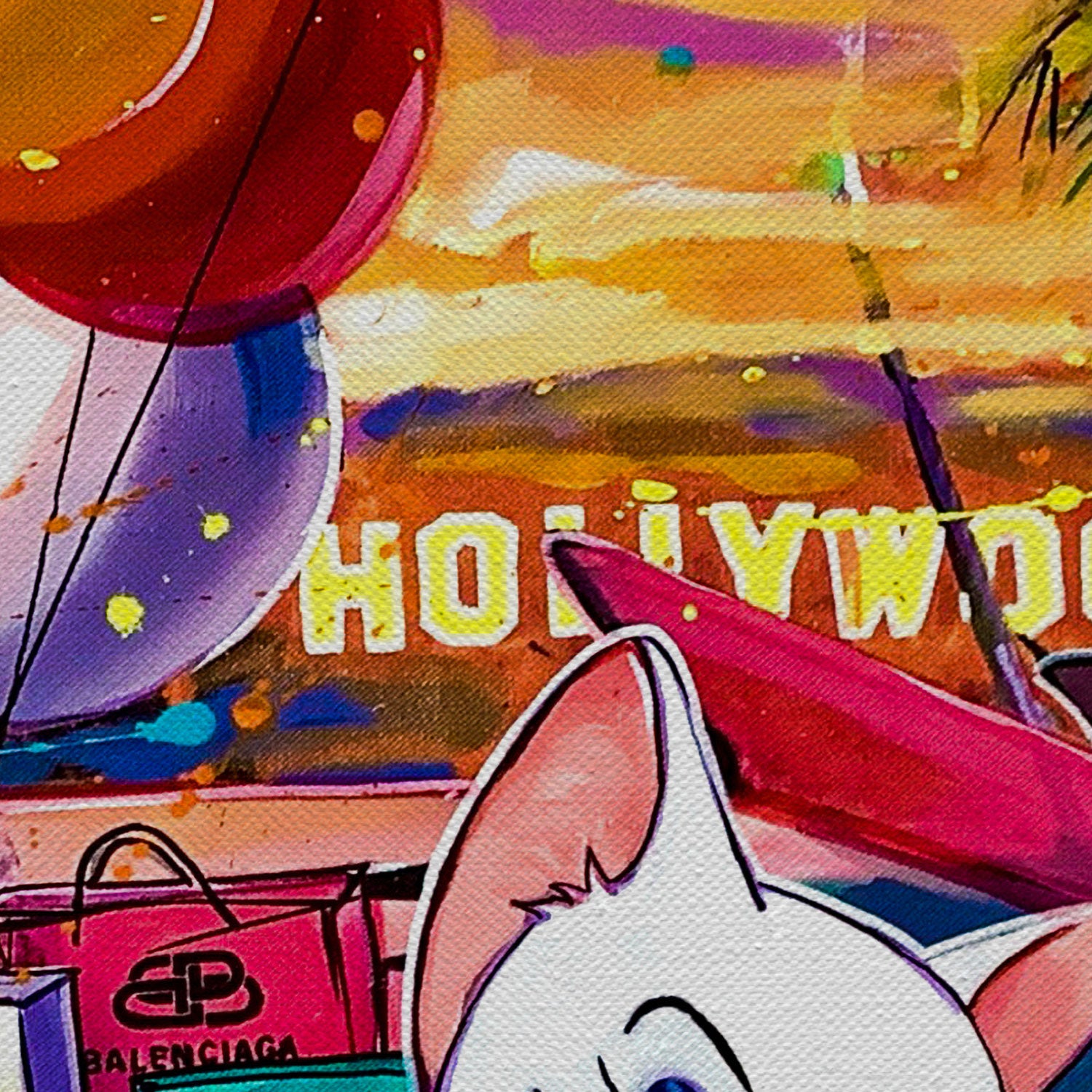 Cool Cats Pop Canvas Wall Art