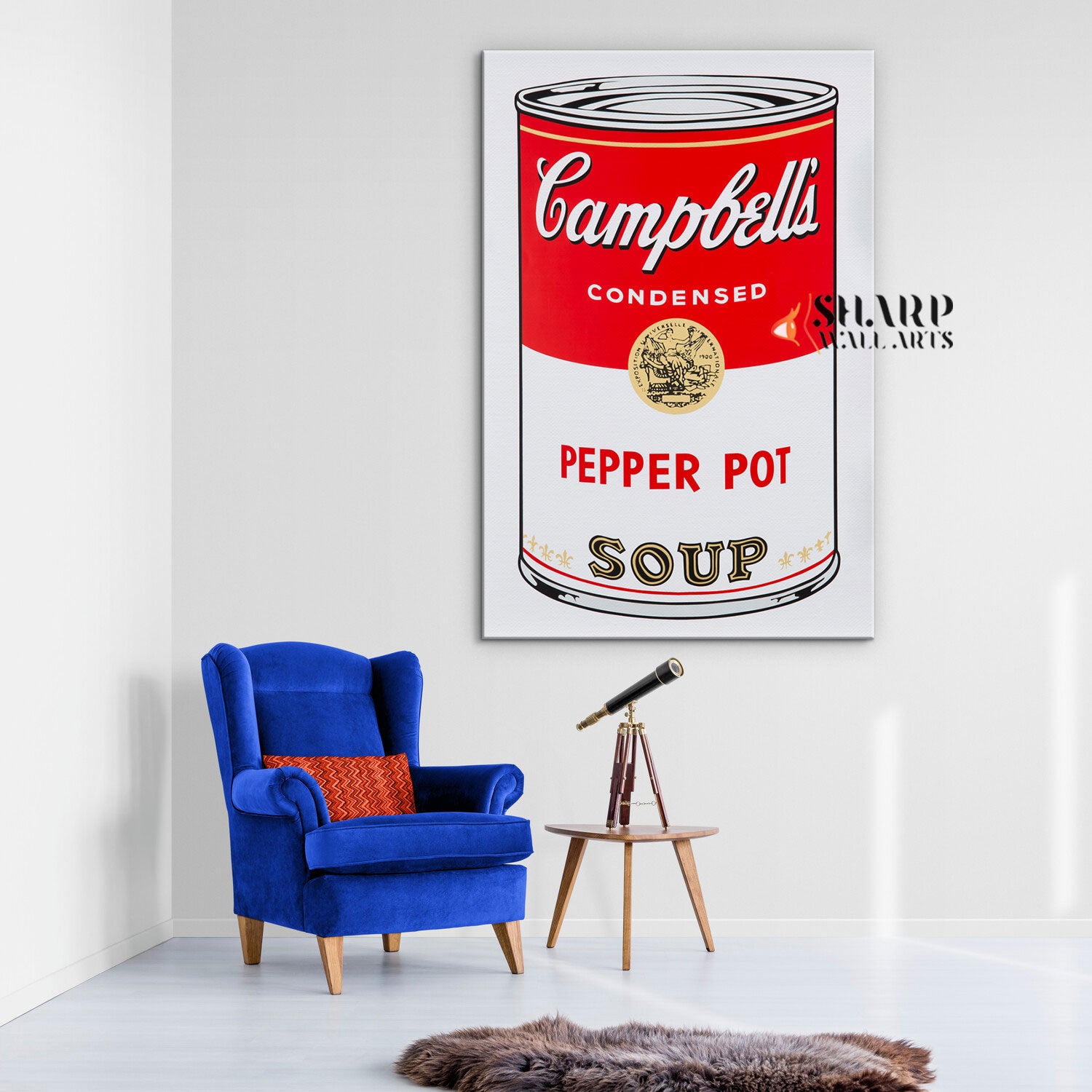 Banksy Campbell’s Soup Wall Art Canvas