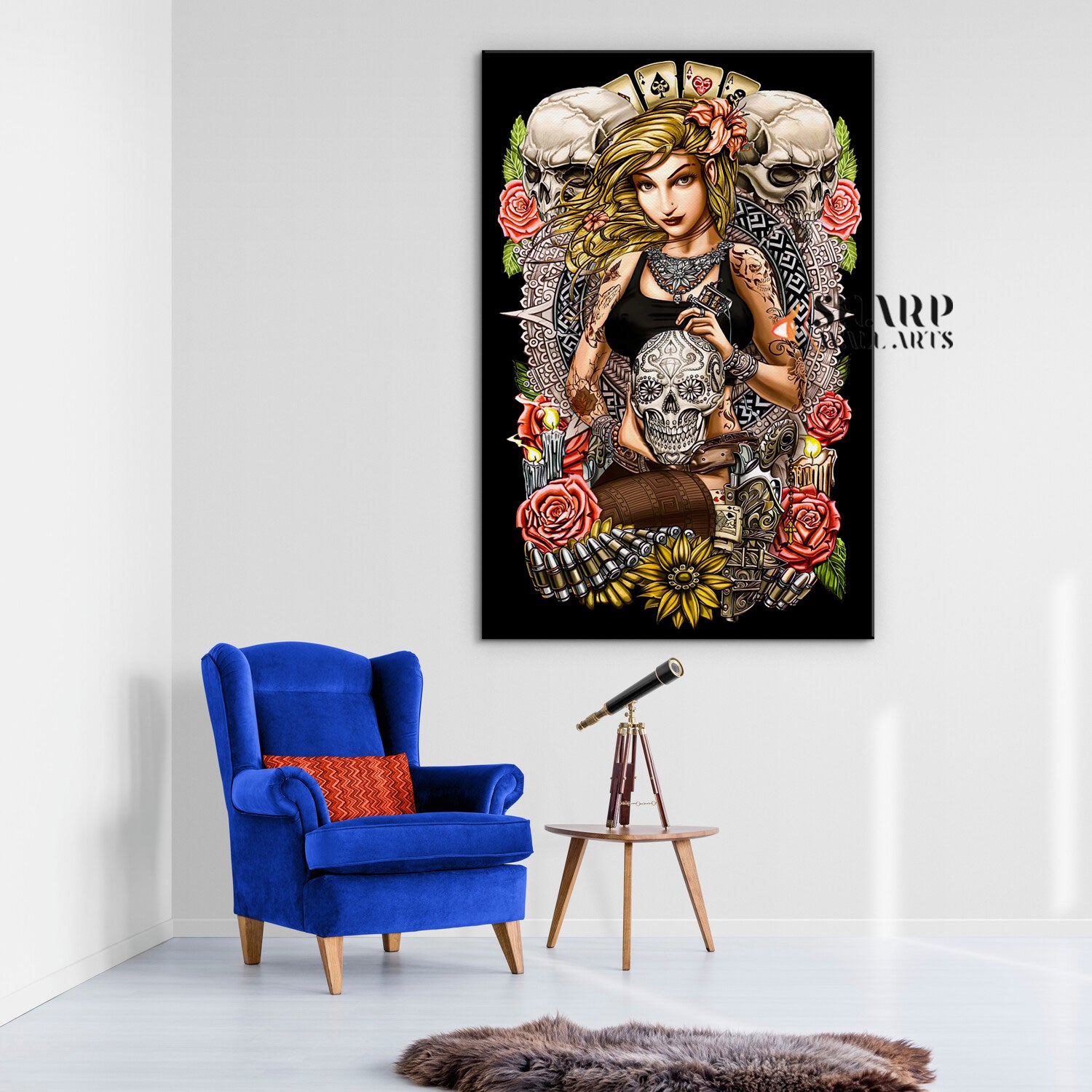 Tattoo Canvas Wall Art