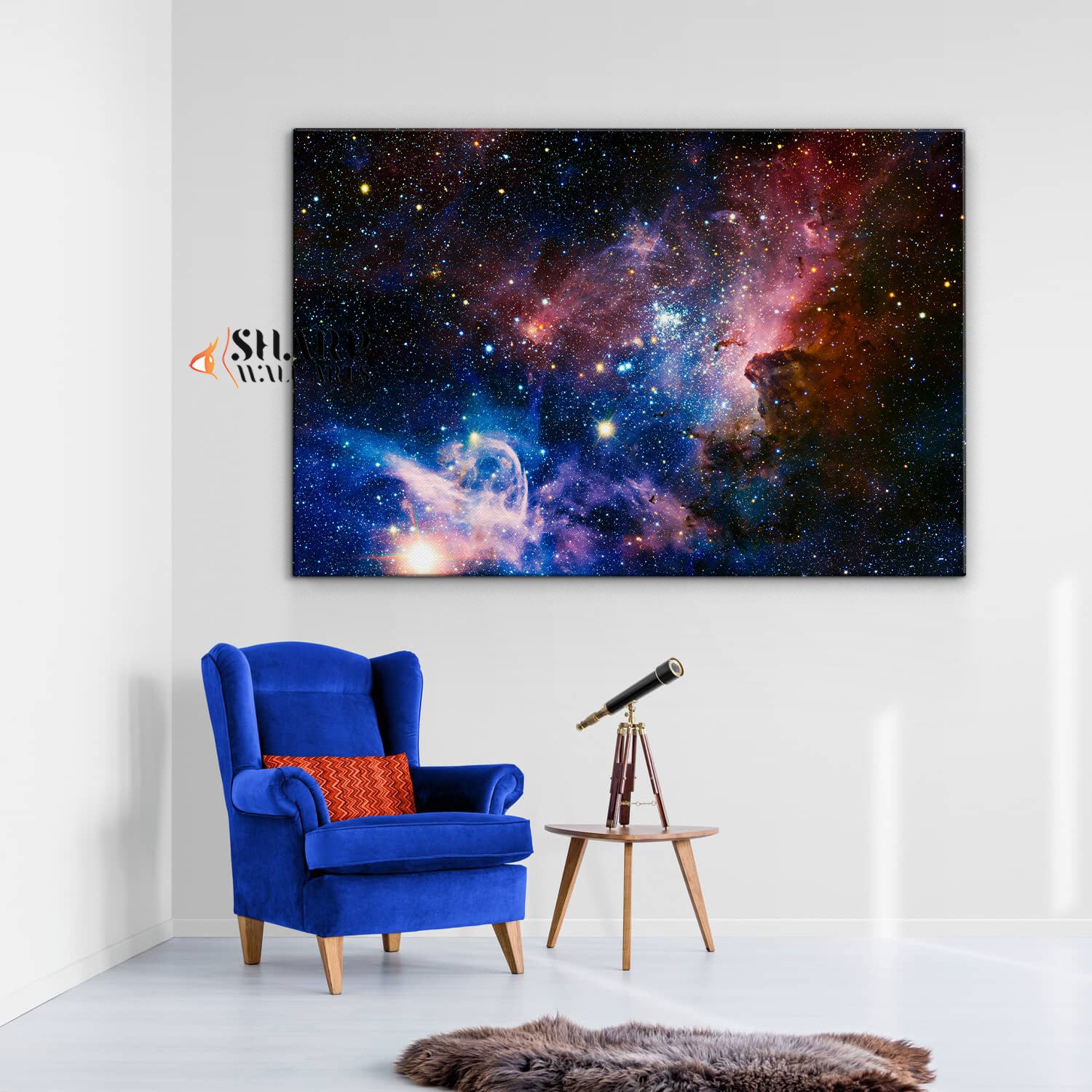 Space Wall Art Canvas