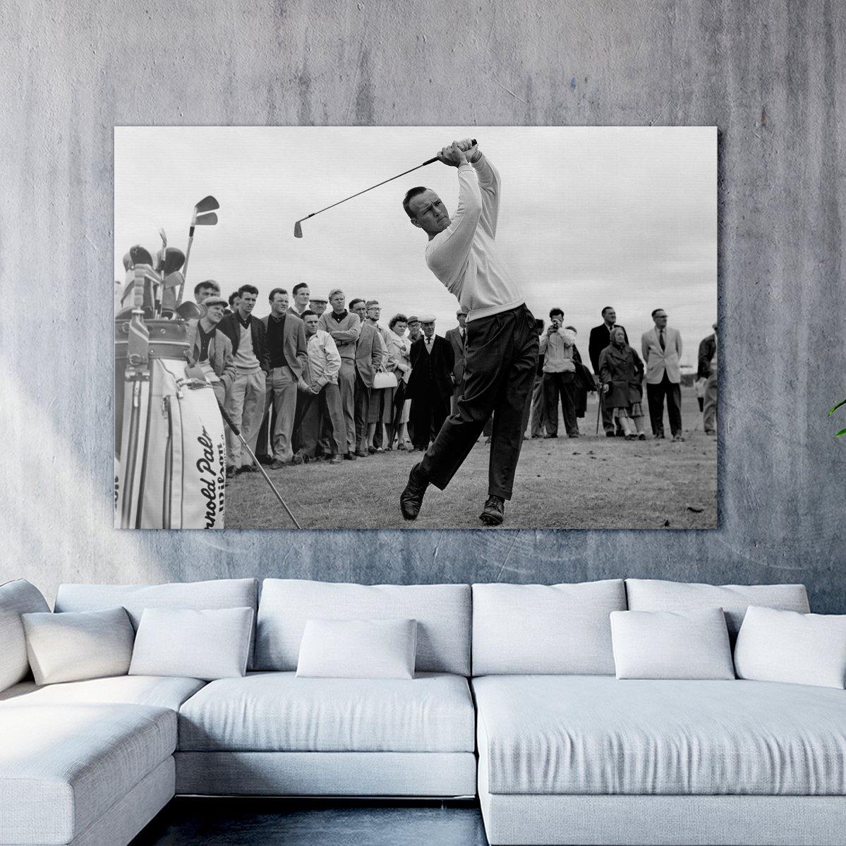 Arnold Palmer Golf Canvas Wall Art - SharpWallArts