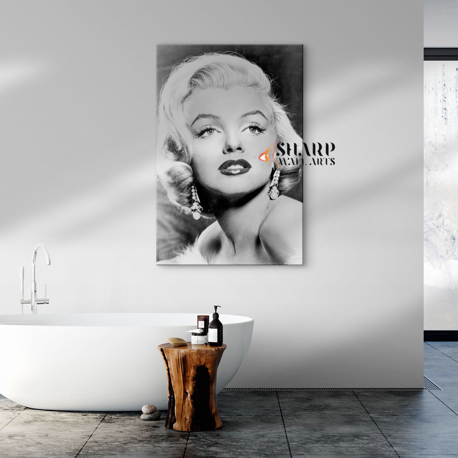 Marilyn Monroe Portrait Wall Art Canvas