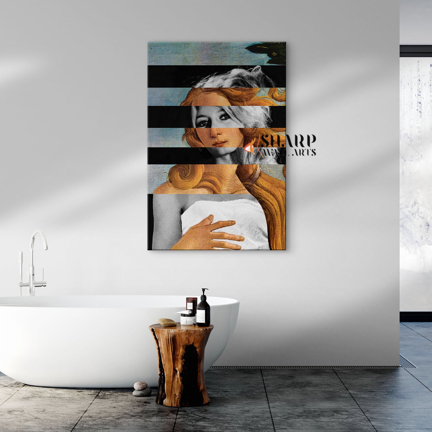 Brigitte Bardot And Botticelli's "Venus" Wall Art Canvas