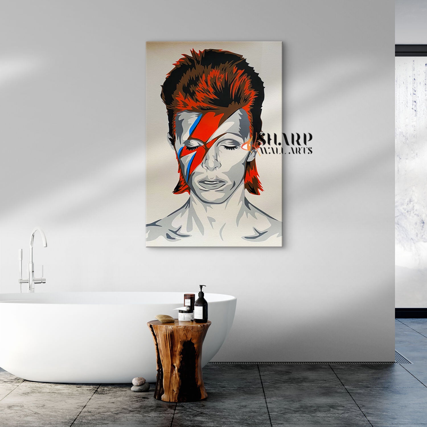 David Bowie Ziggy Canvas Wall Art