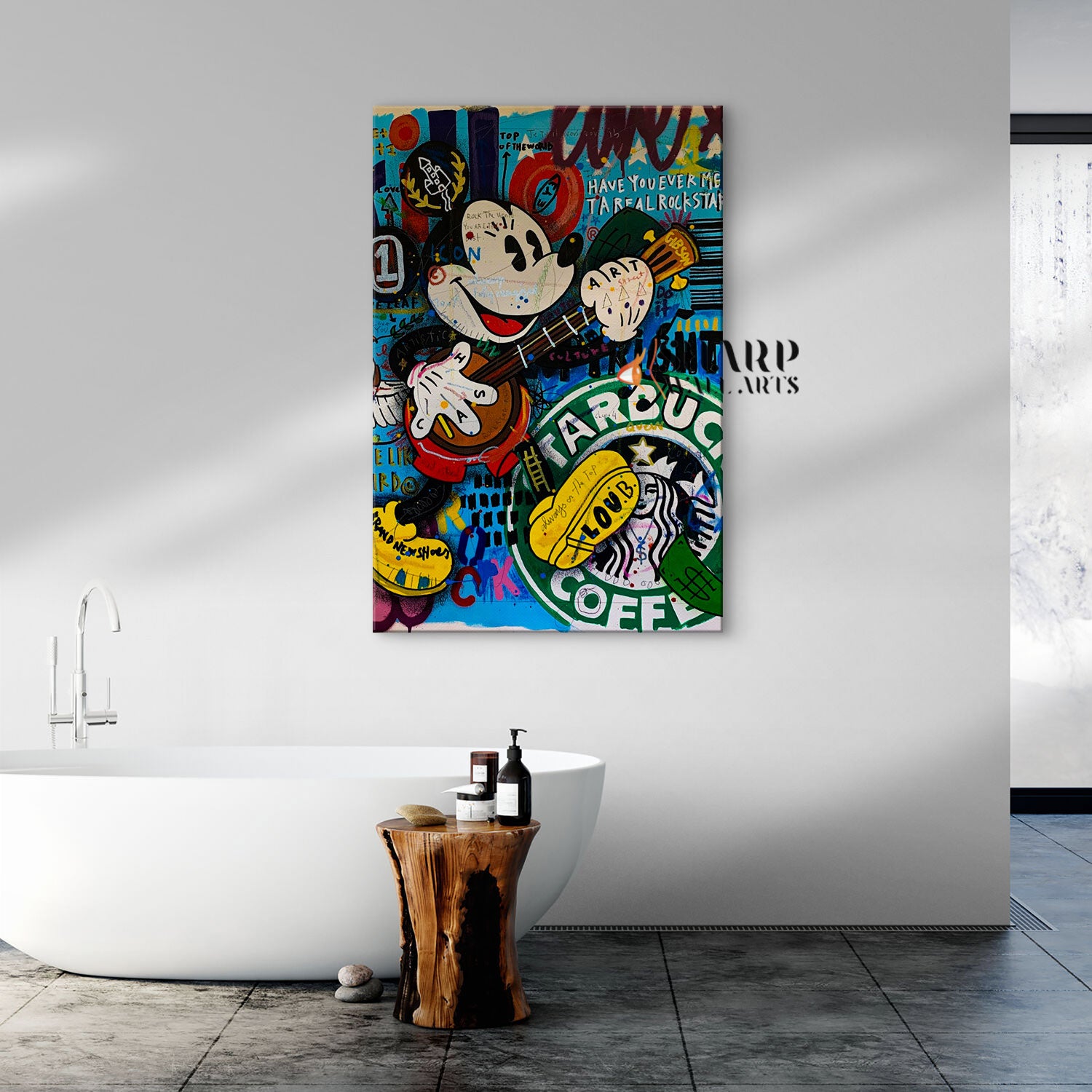 Mickey Mouse Wall Art Canvas