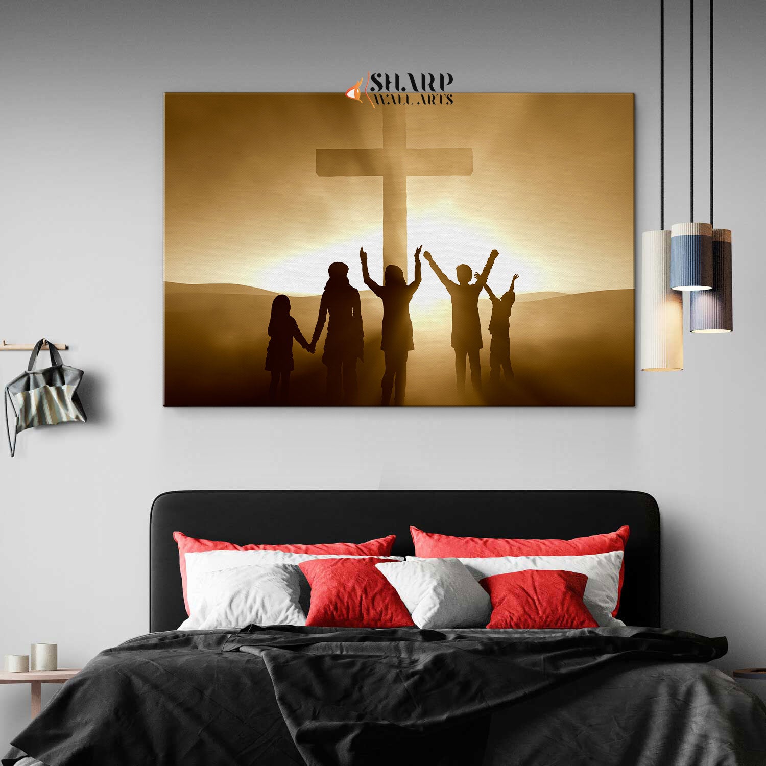 The Cross Of Jesus Canvas Wall Art