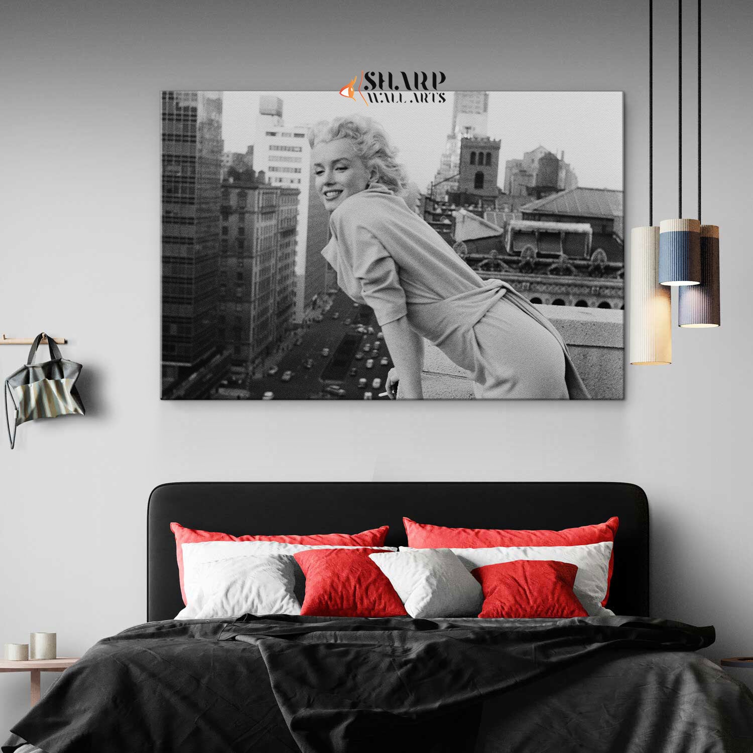 Marilyn Monroe In New York Wall Art Canvas