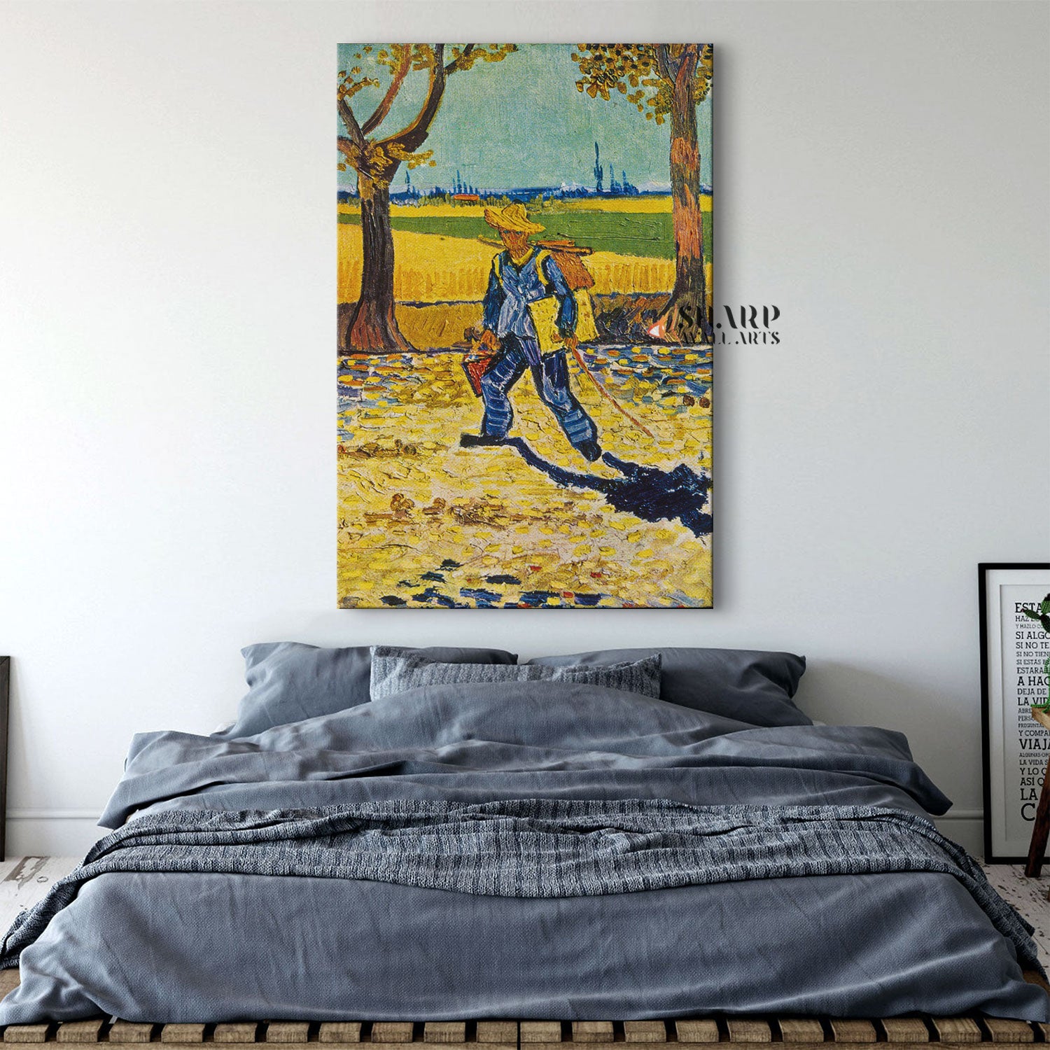 Vincent van Gogh The Painter On His Way To Work Canvas Wall Art