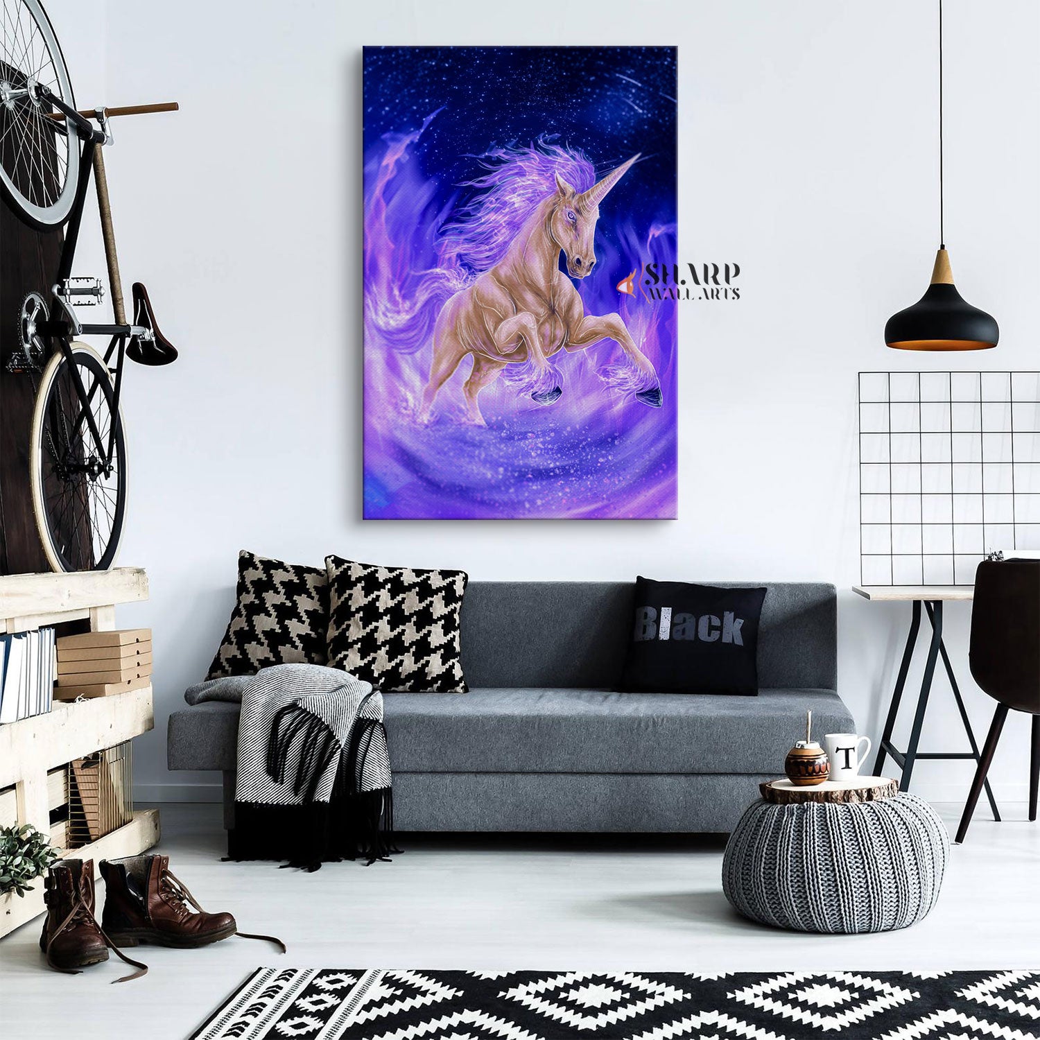 Unicorn Wall Art Canvas