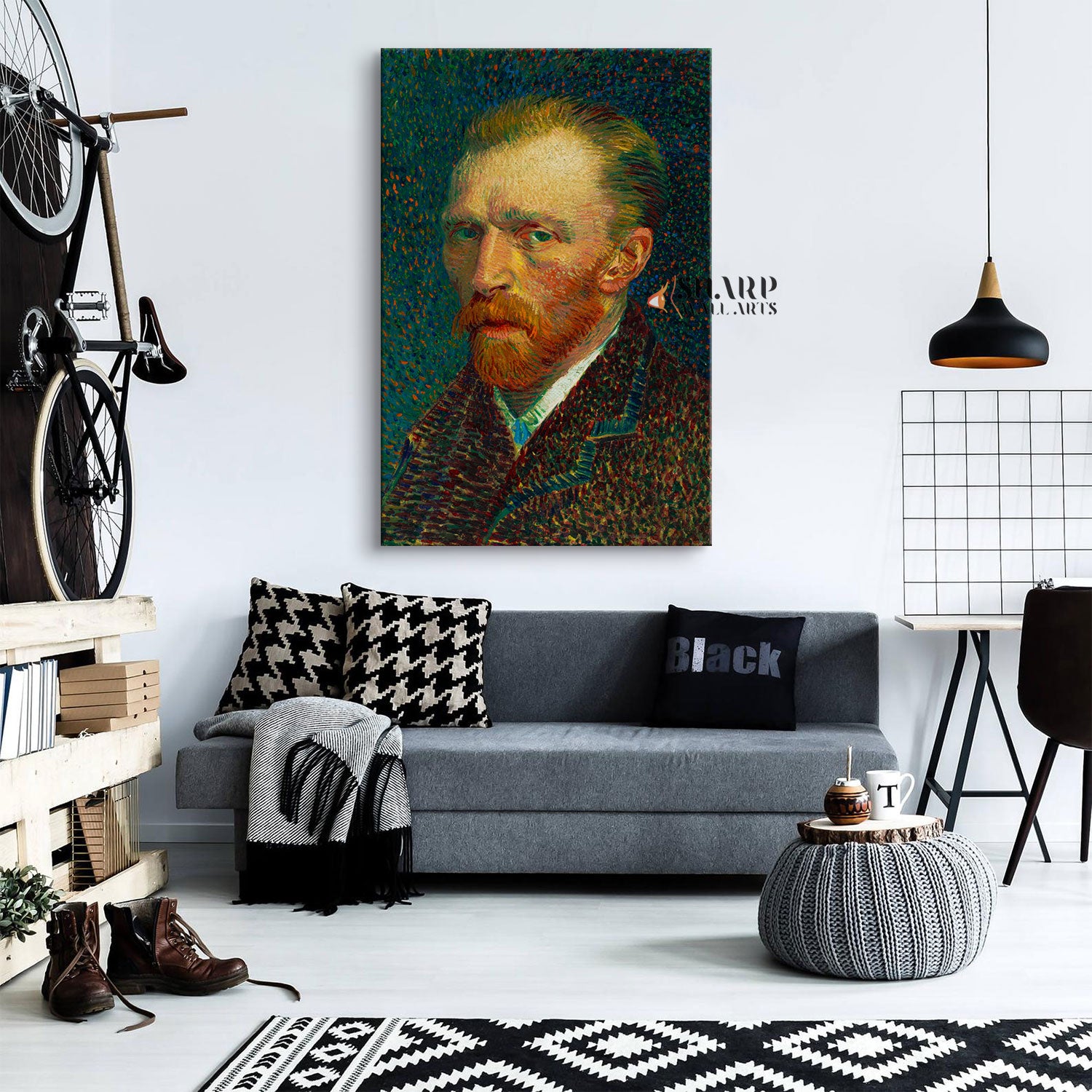 Vincent van Gogh Self-Portrait Canvas Wall Art