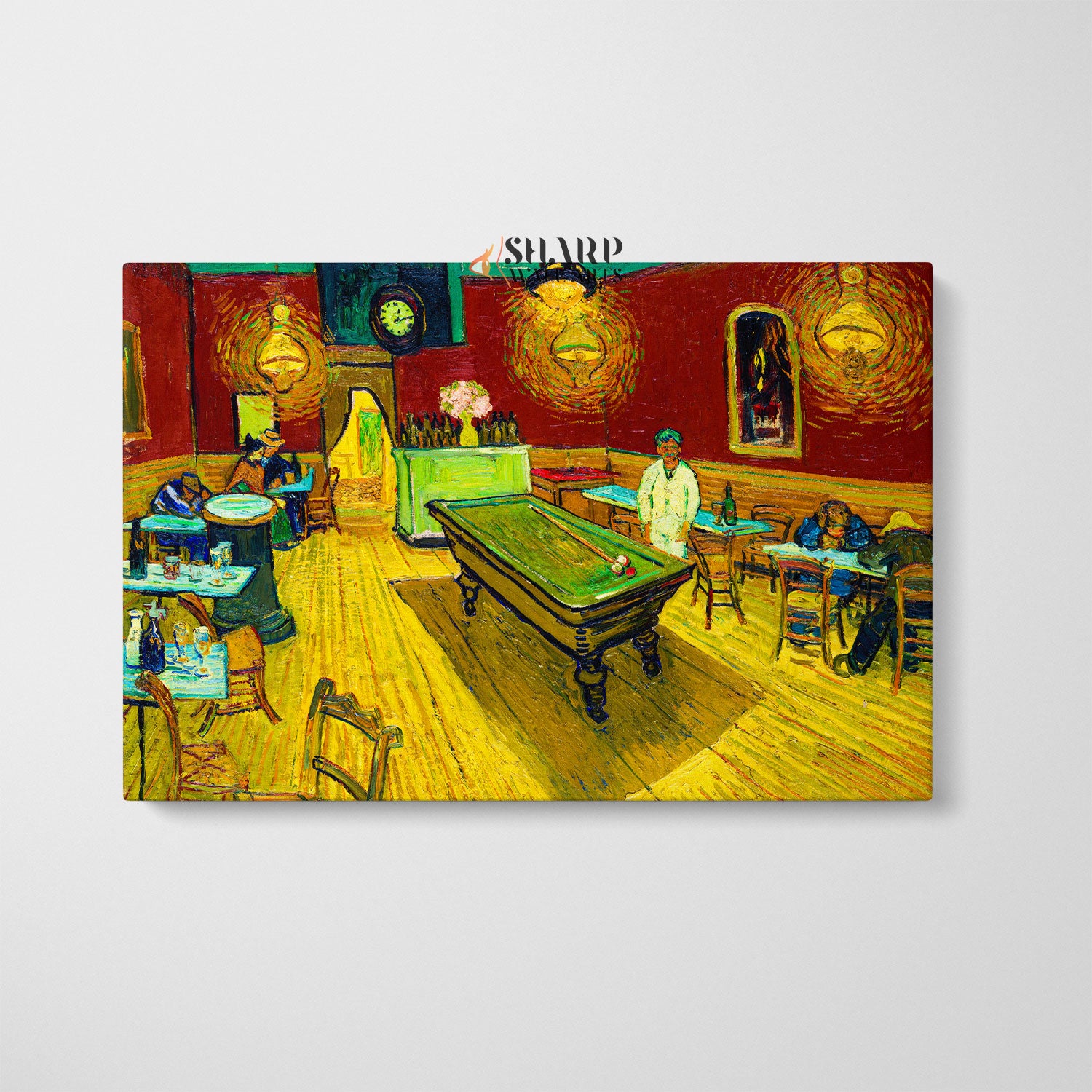 Vincent van Gogh The Night Cafe Canvas Wall Art