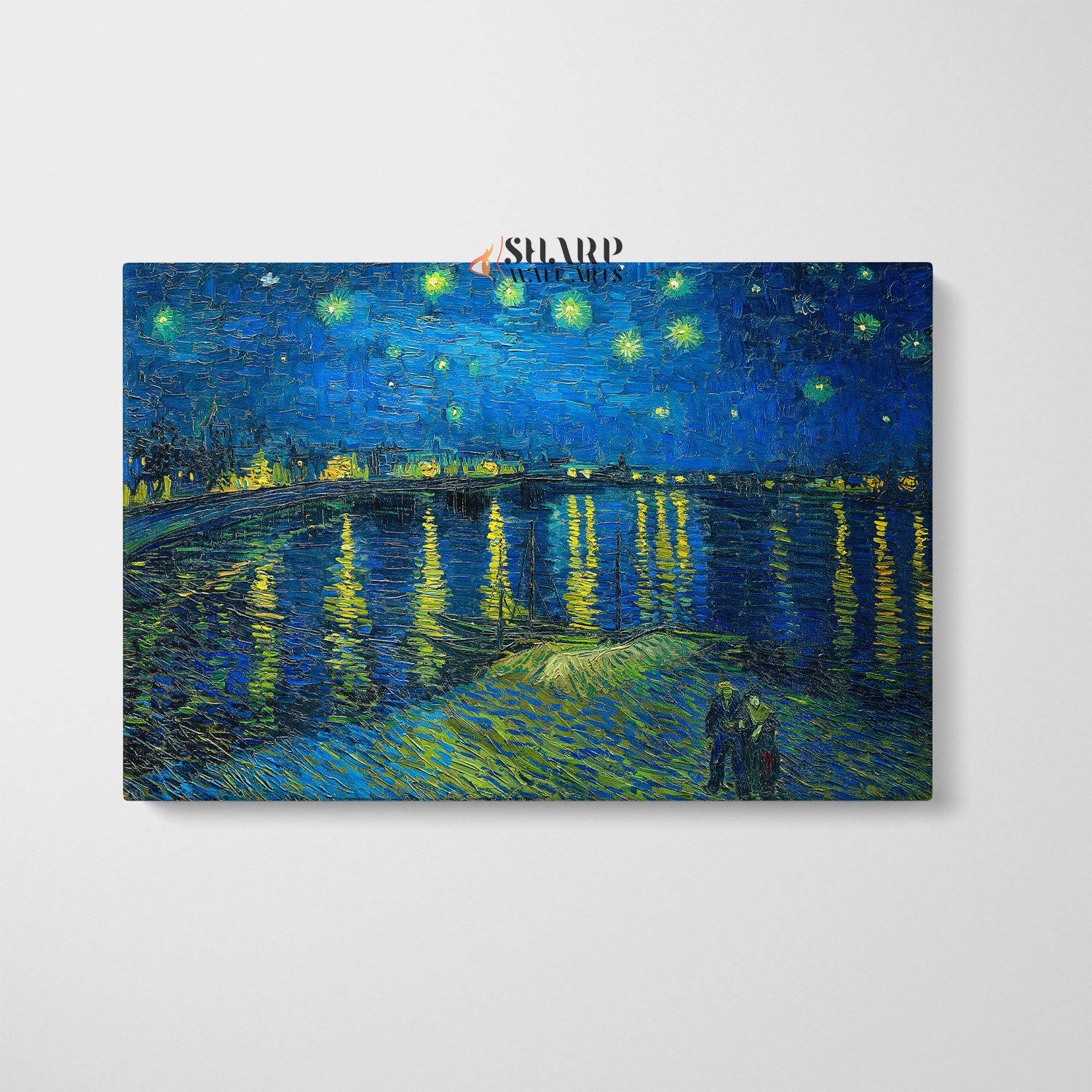 Vincent van Gogh Starry Night Over The Rhône Canvas Wall Art