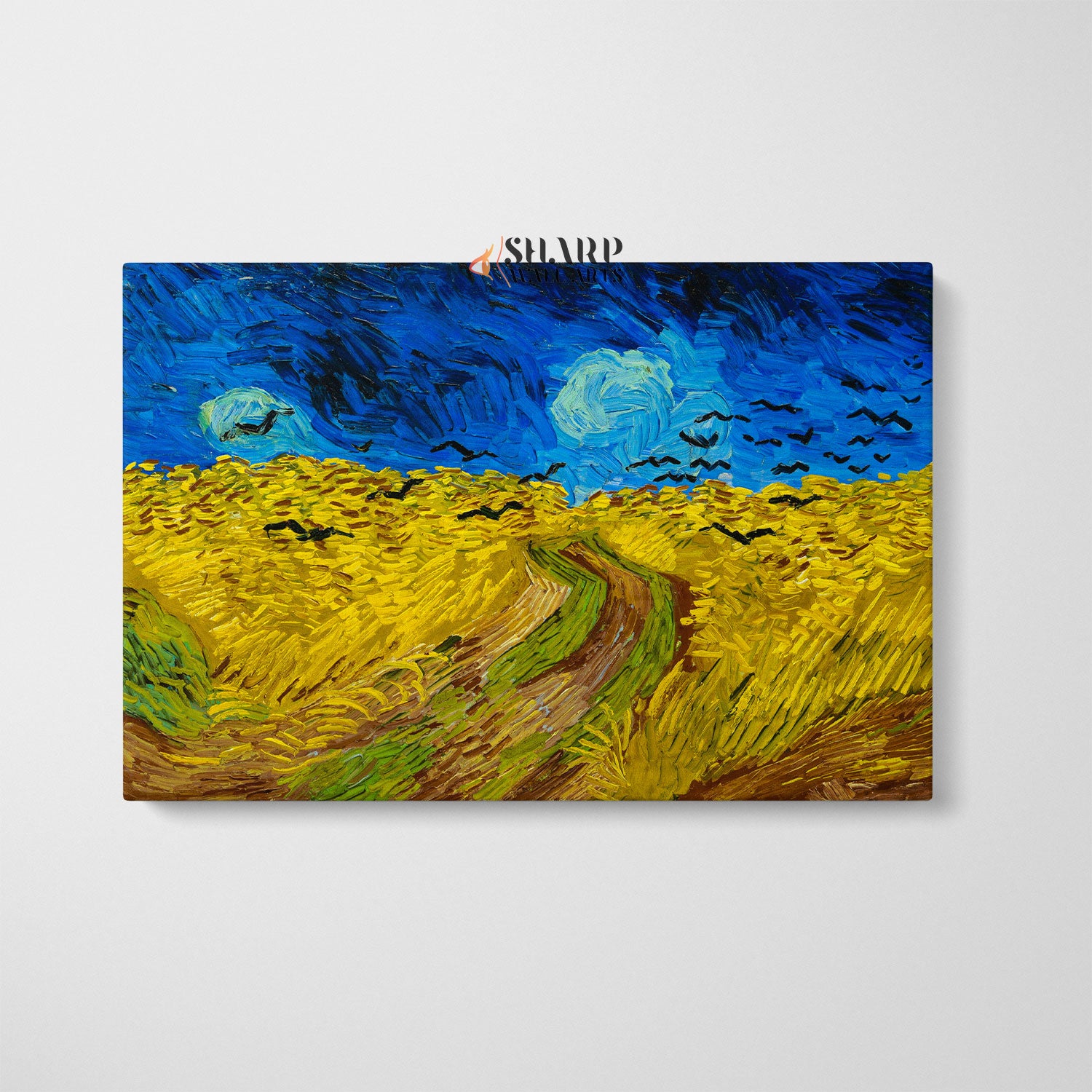 Vincent van Gogh Wheatfield with Crows Canvas Wall Art
