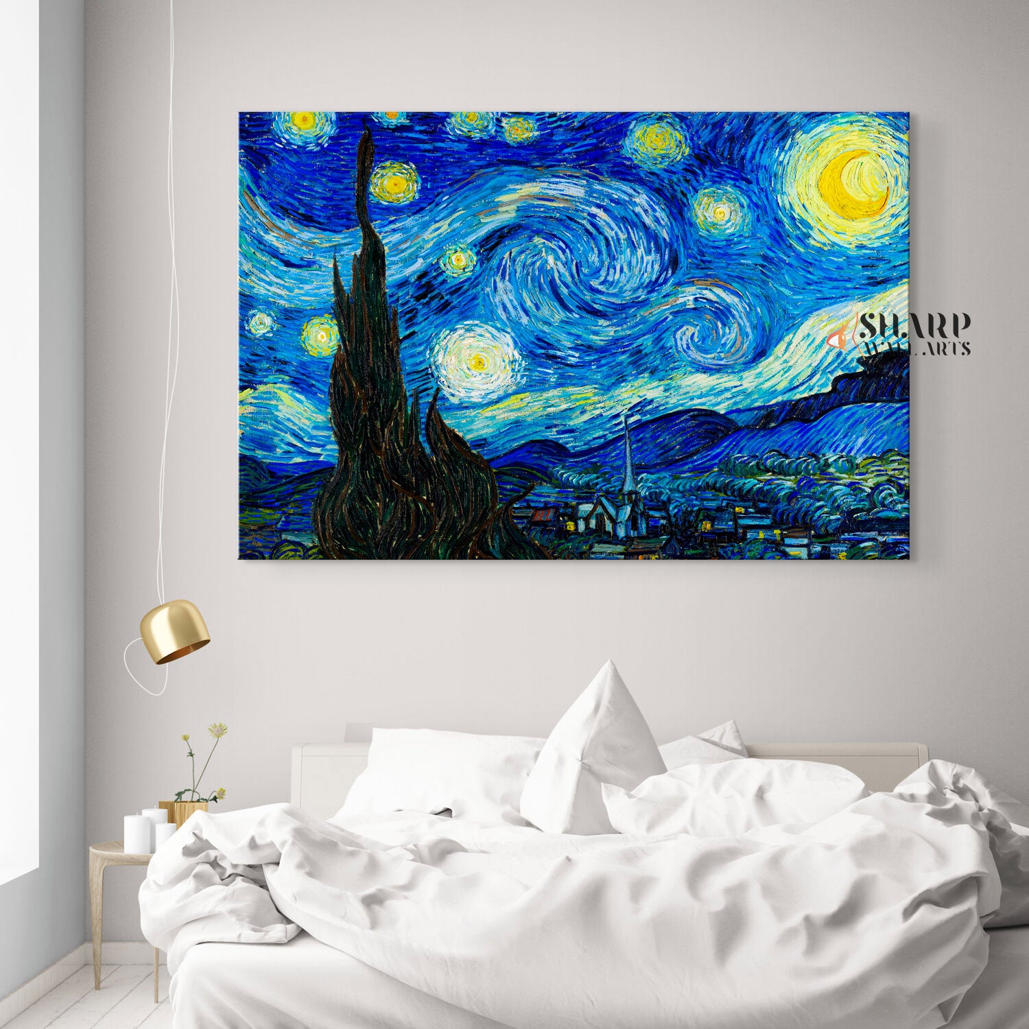Vincent van Gogh Starry Hight Canvas Wall Art