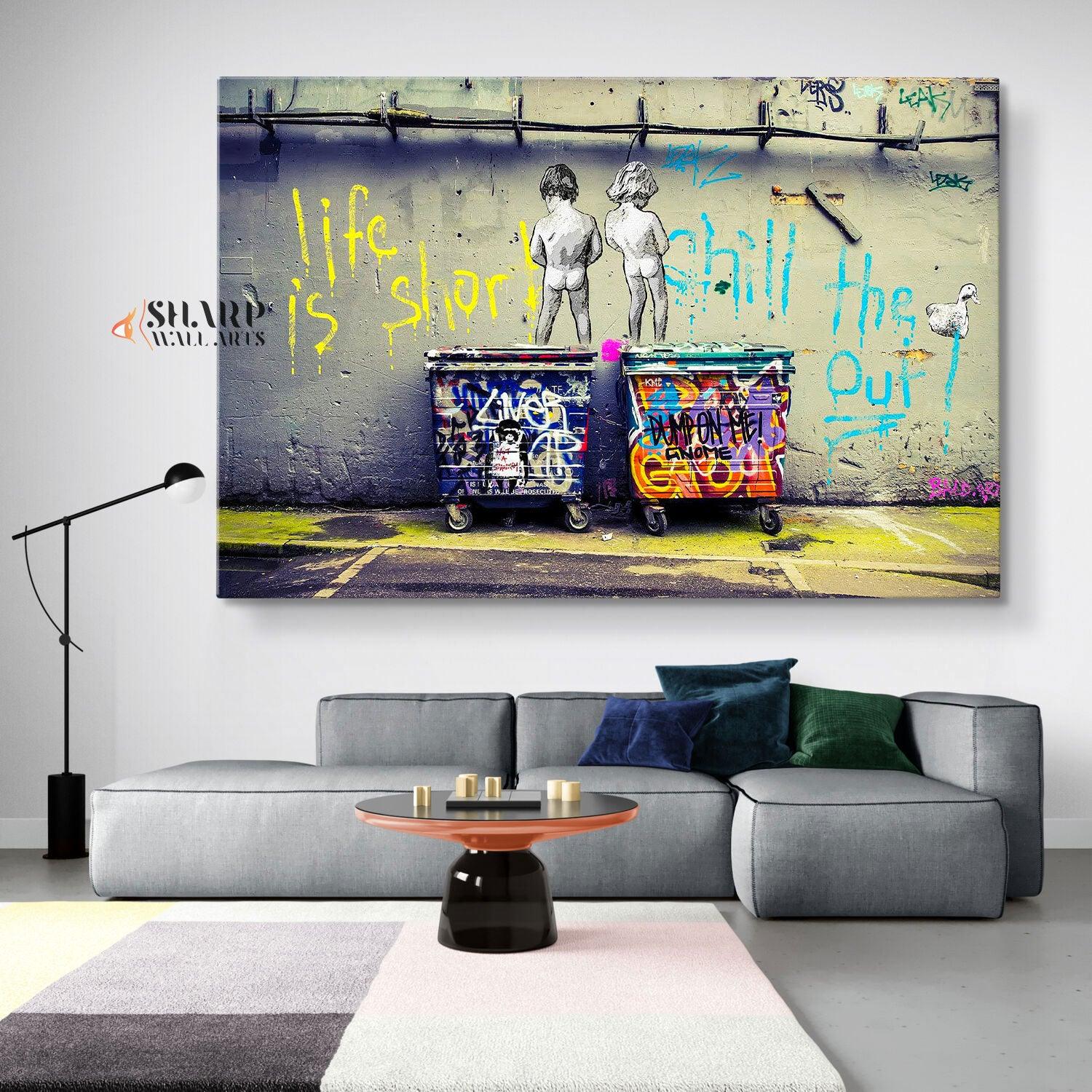 Banksy For Kids Wall Art for Sale