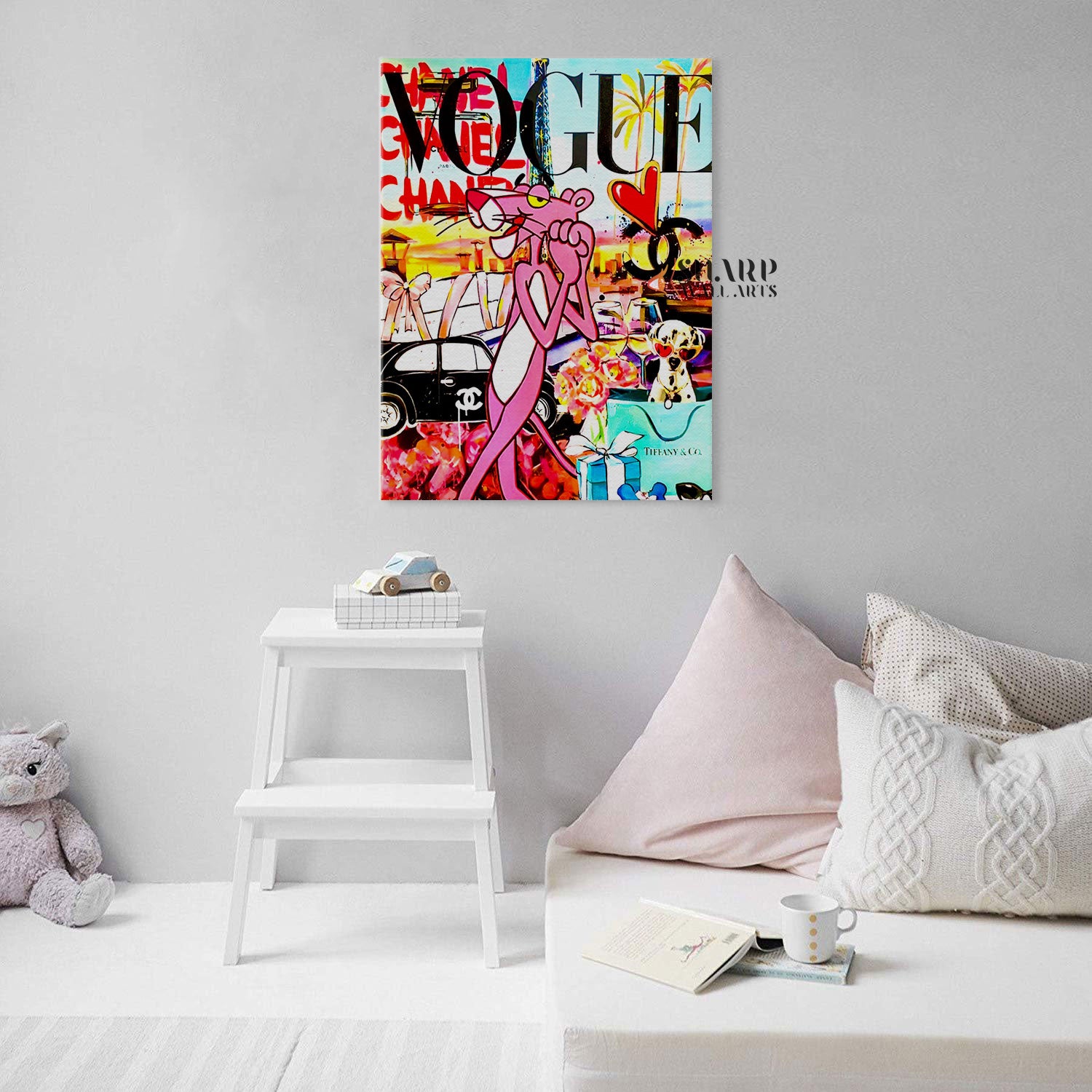 Vogue Is My Love Canvas Wall Art