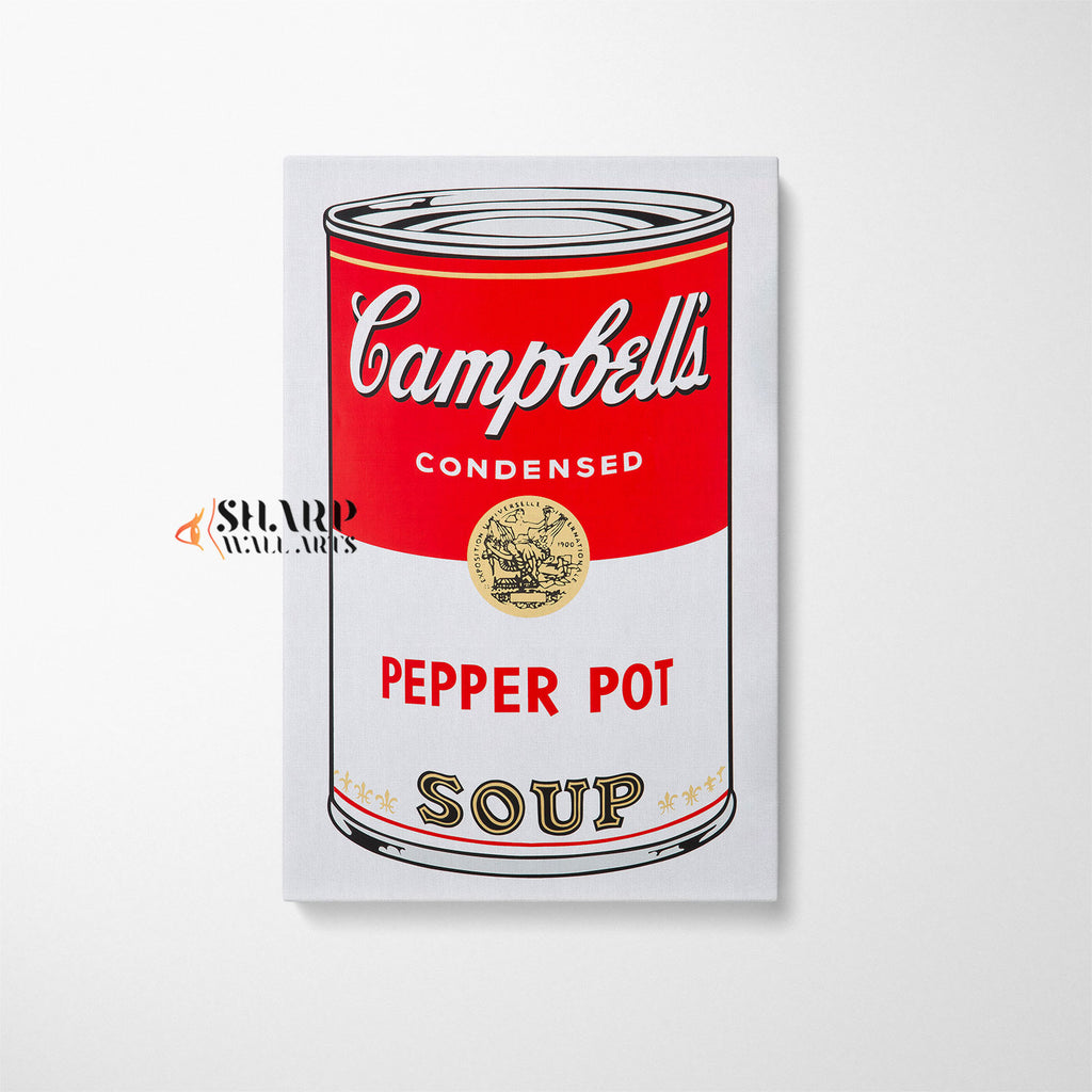 Banksy Campbell's Soup Wall Art Canvas – SharpWallArts