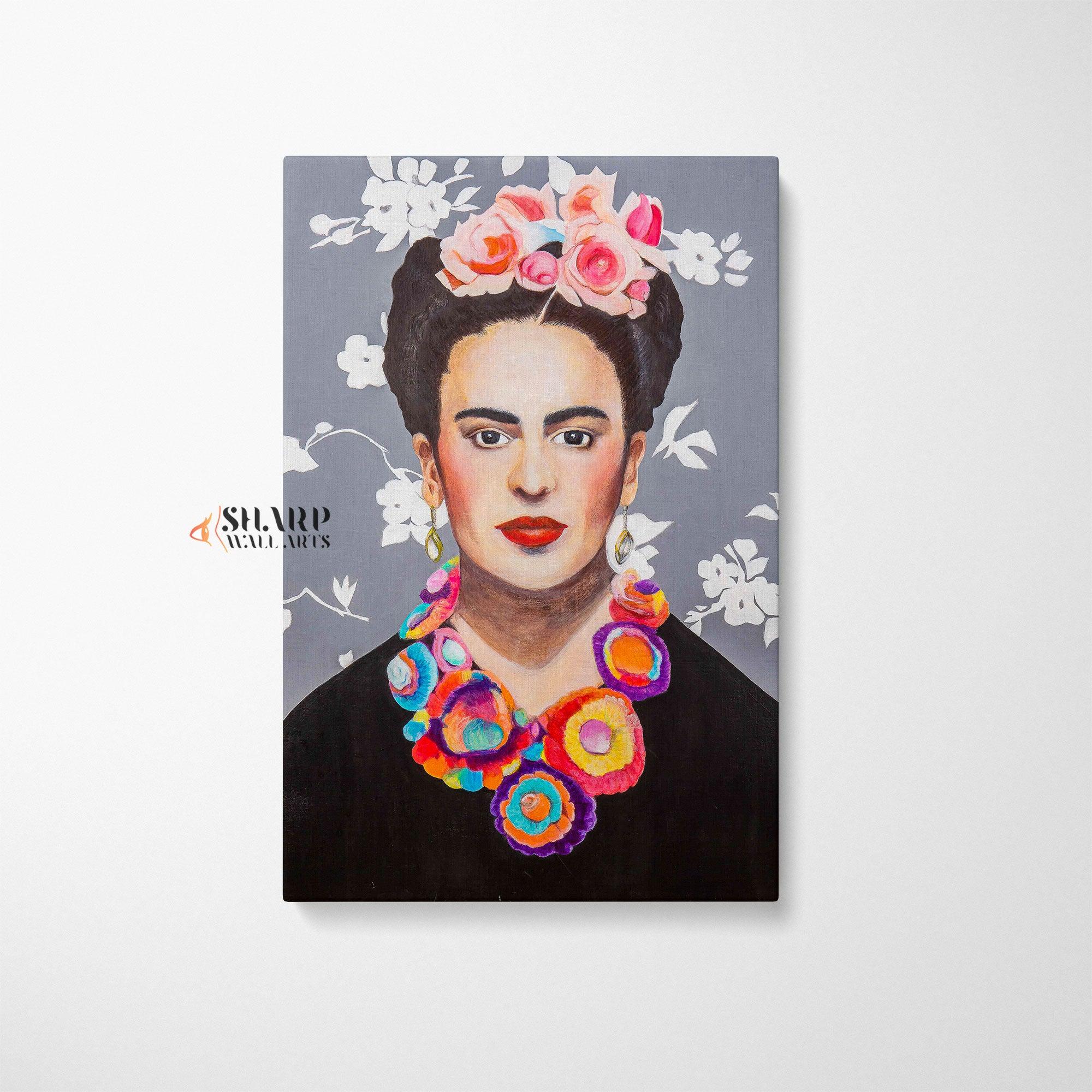 Frida Kahlo Canvas Wall Art Print - SharpWallArts