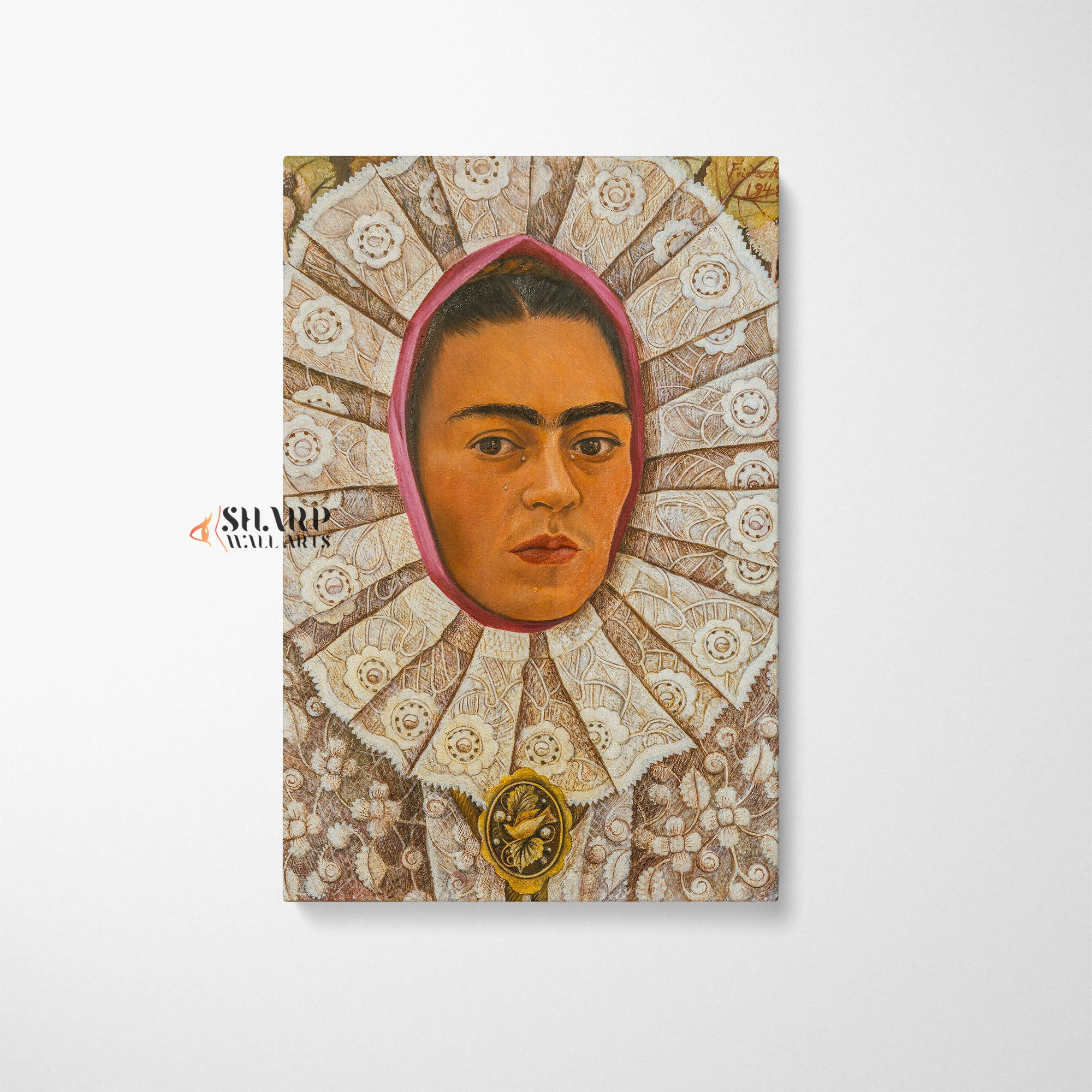 Frida Kahlo Self Portrait As A Tehuana Canvas Wall Art