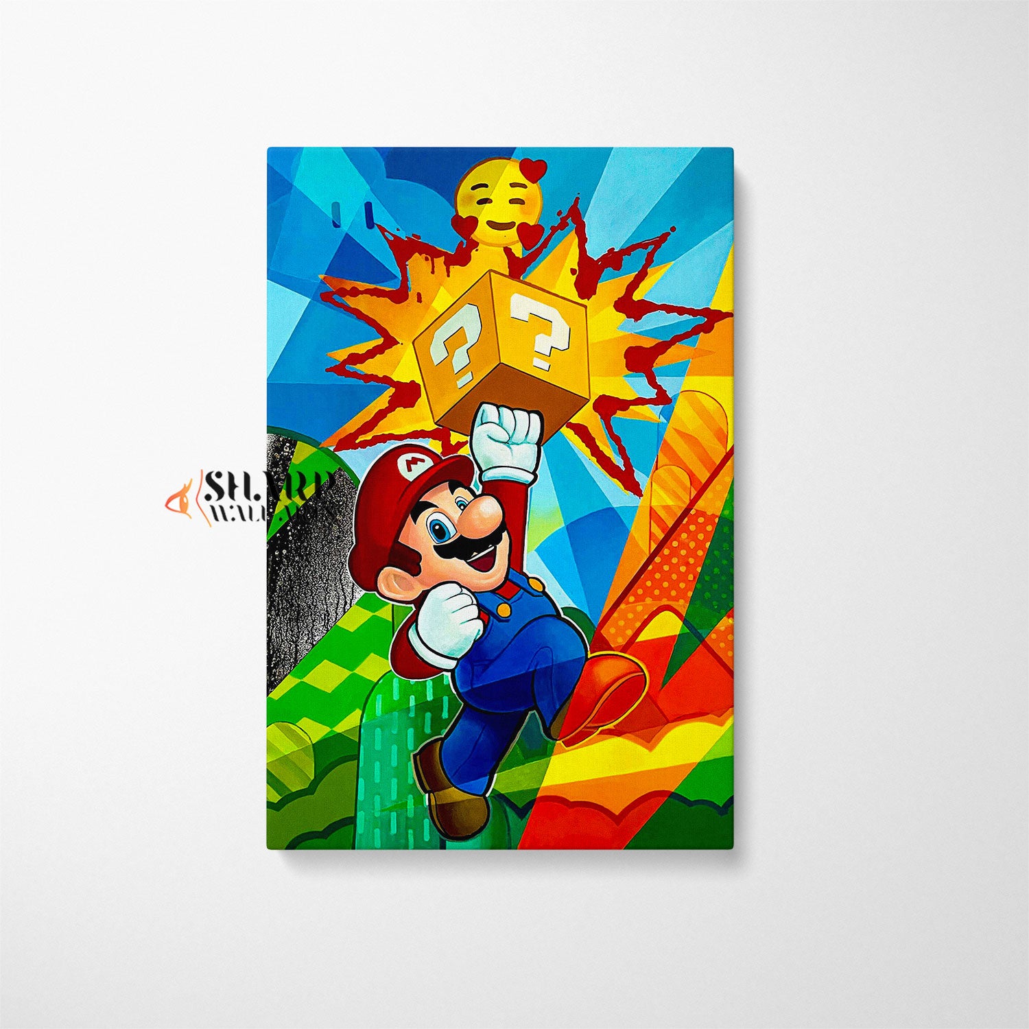 Super Mario Canvas Wall Art