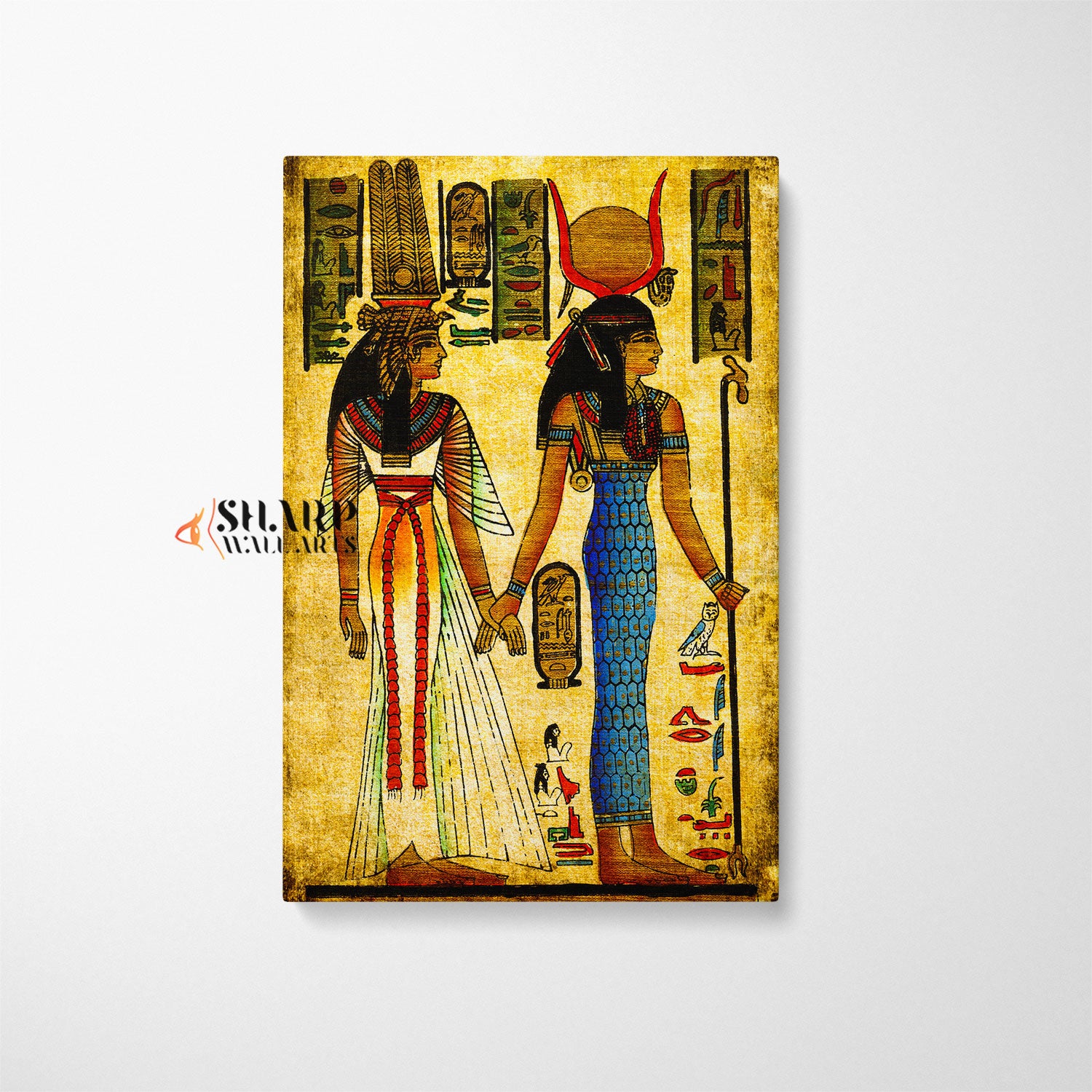 Egyptian Gods Canvas Wall Art