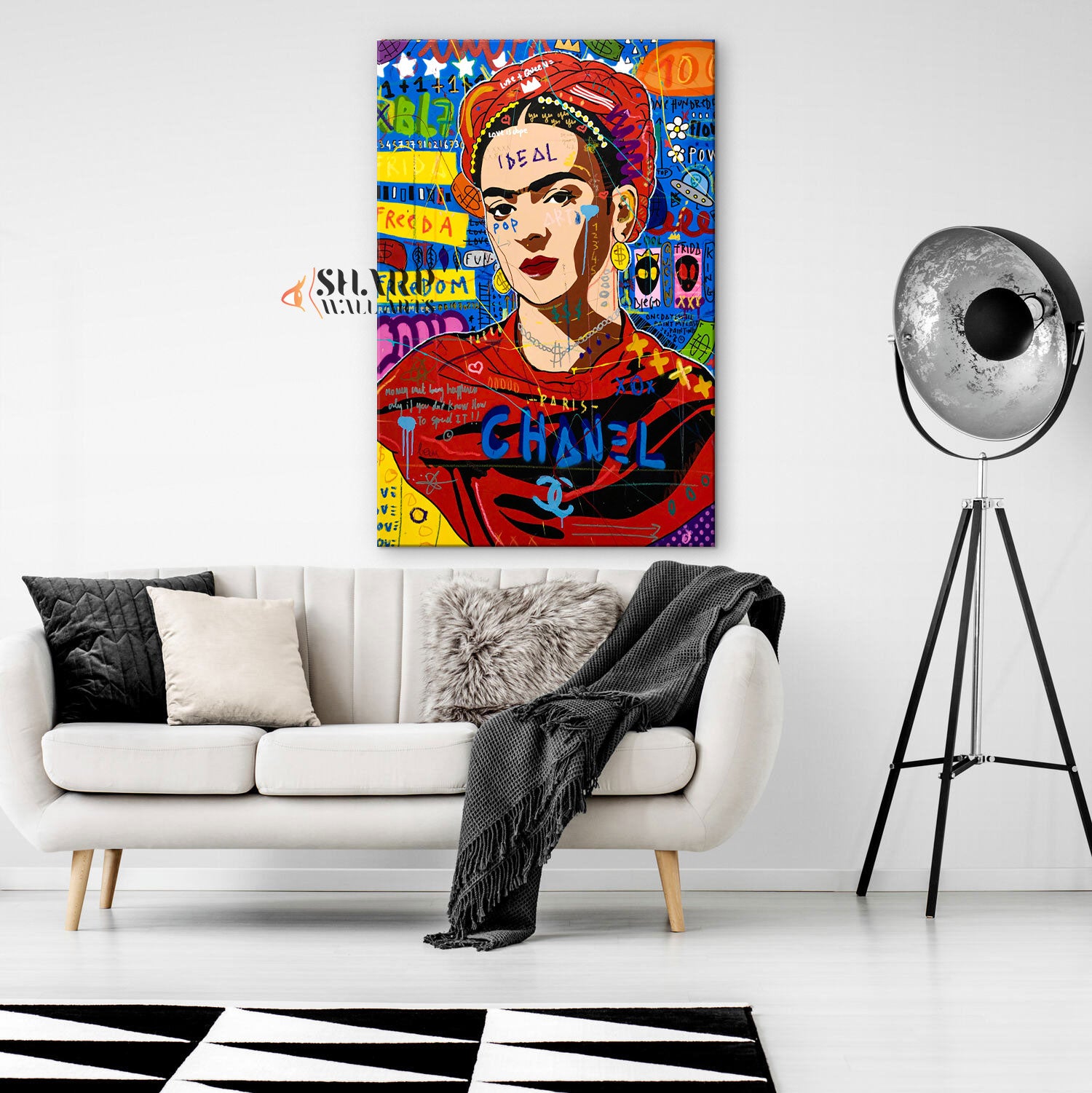 Frida Kahlo Ideal Pop Art Wall Canvas