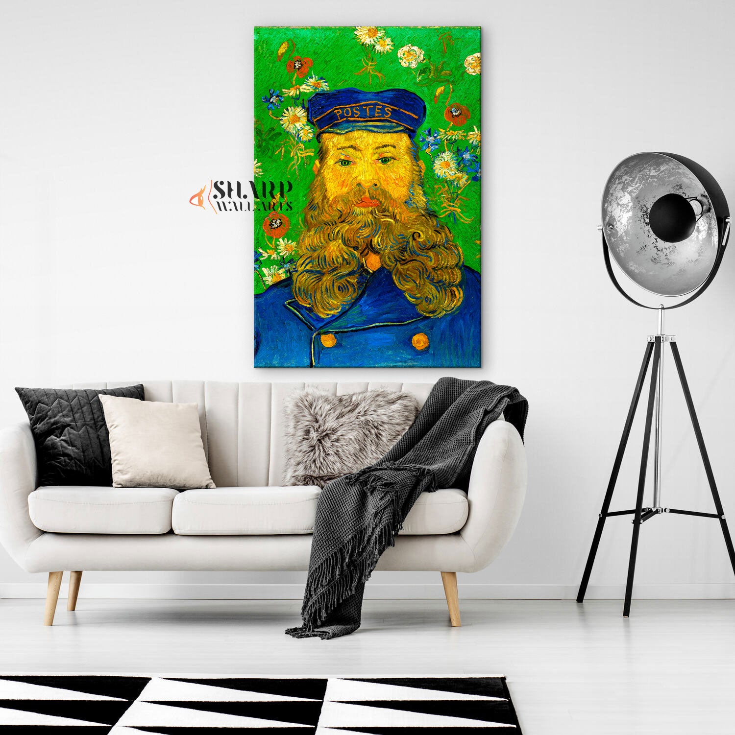 Vincent van Gogh Portrait Of Joseph Roulin Canvas Wall Art