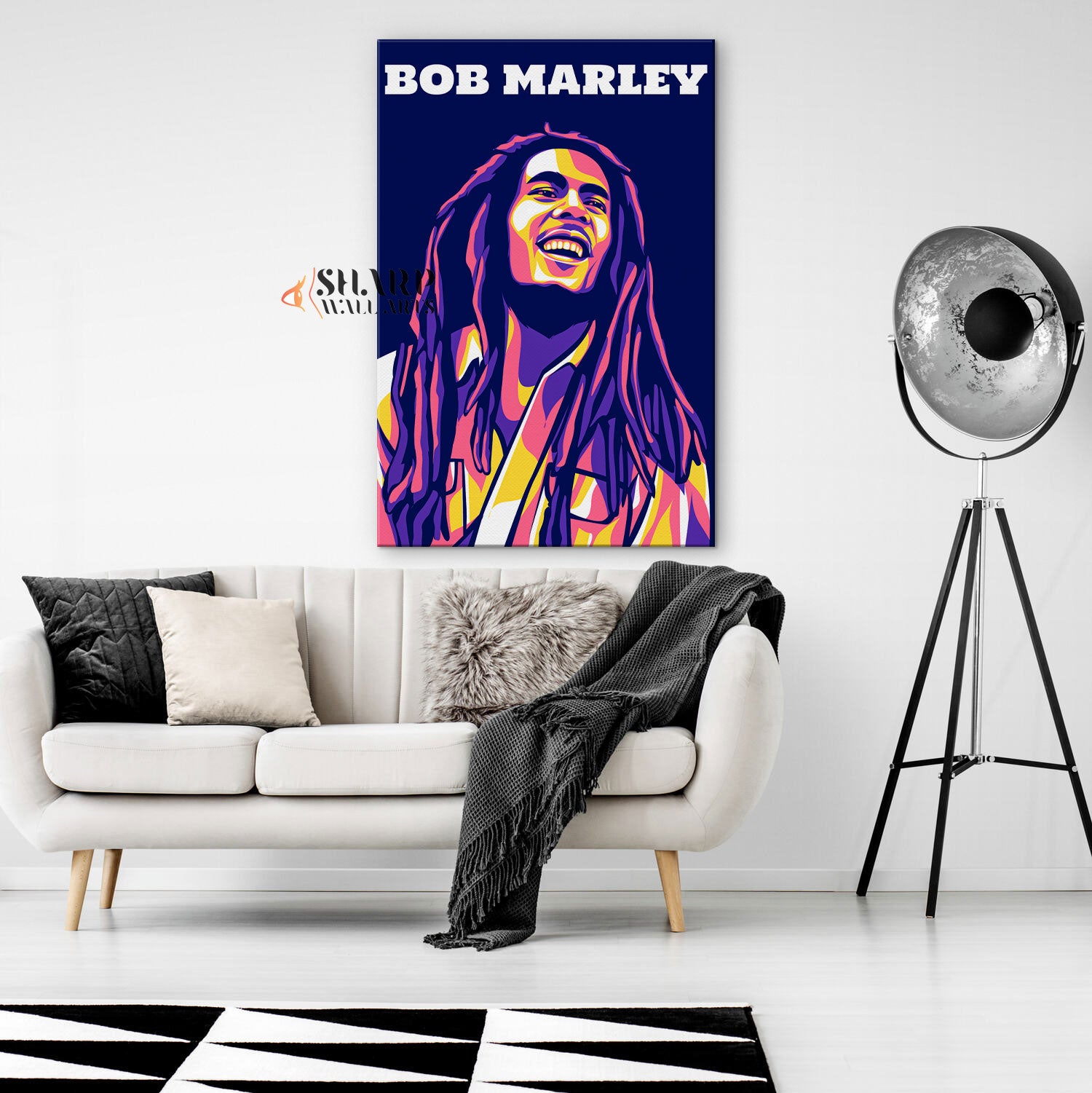 Bob Marley Wall Art Canvas