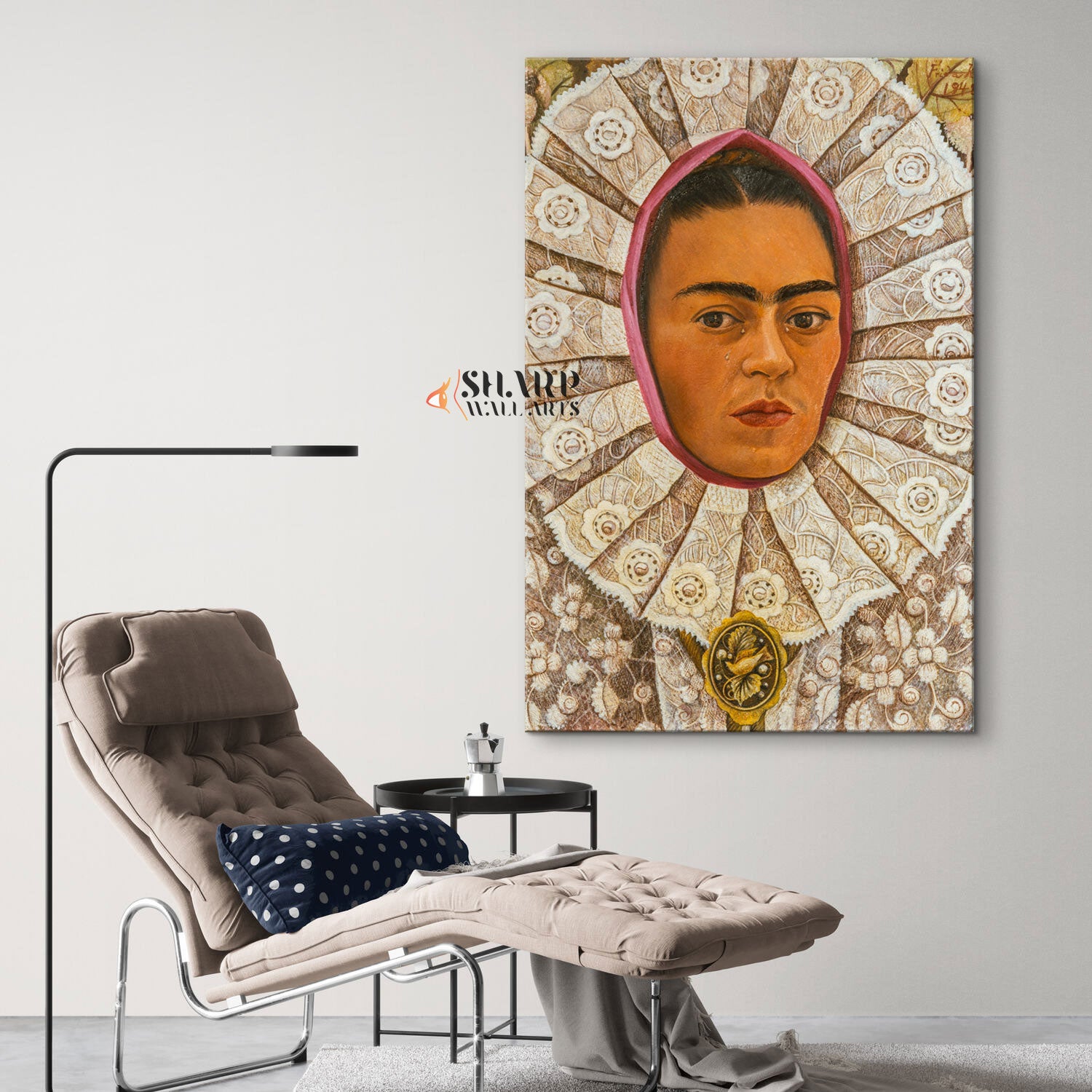 Frida Kahlo Self Portrait As A Tehuana Canvas Wall Art