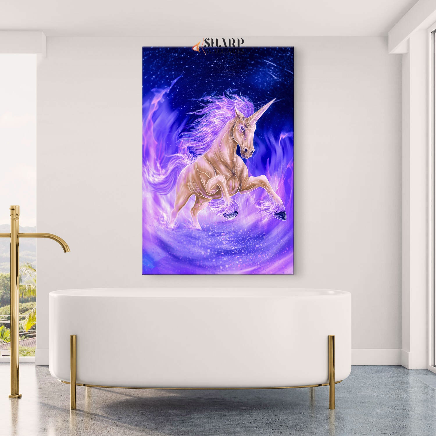 Unicorn Wall Art Canvas