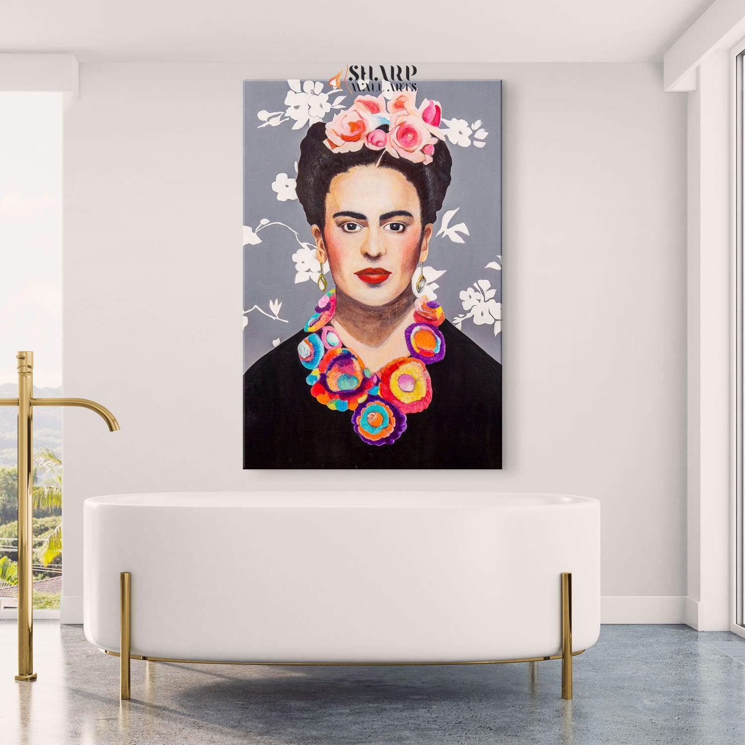 Frida Kahlo Canvas Wall Art Print - SharpWallArts