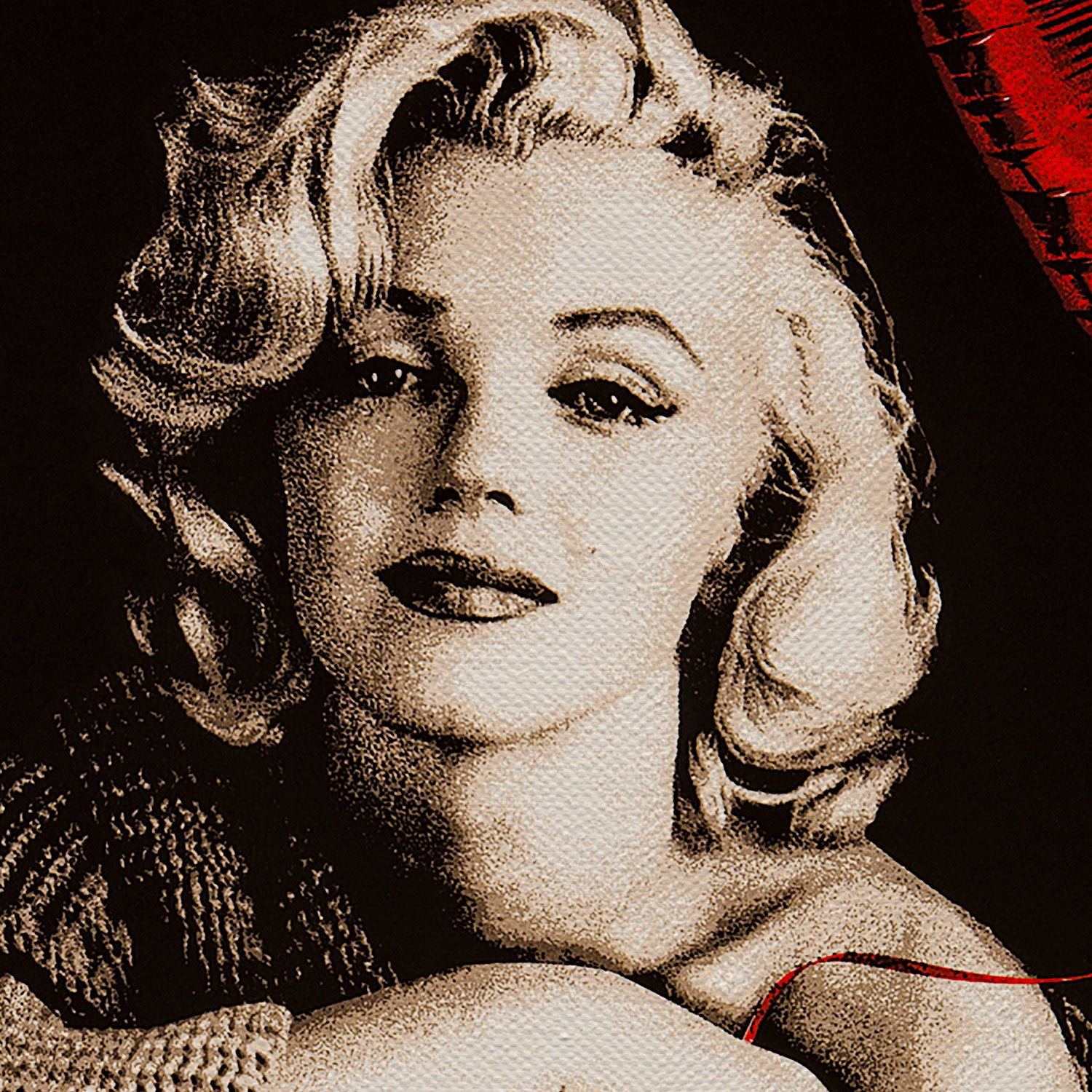 Marilyn Monroe Happy Birthday Mr President Wall Art Canvas