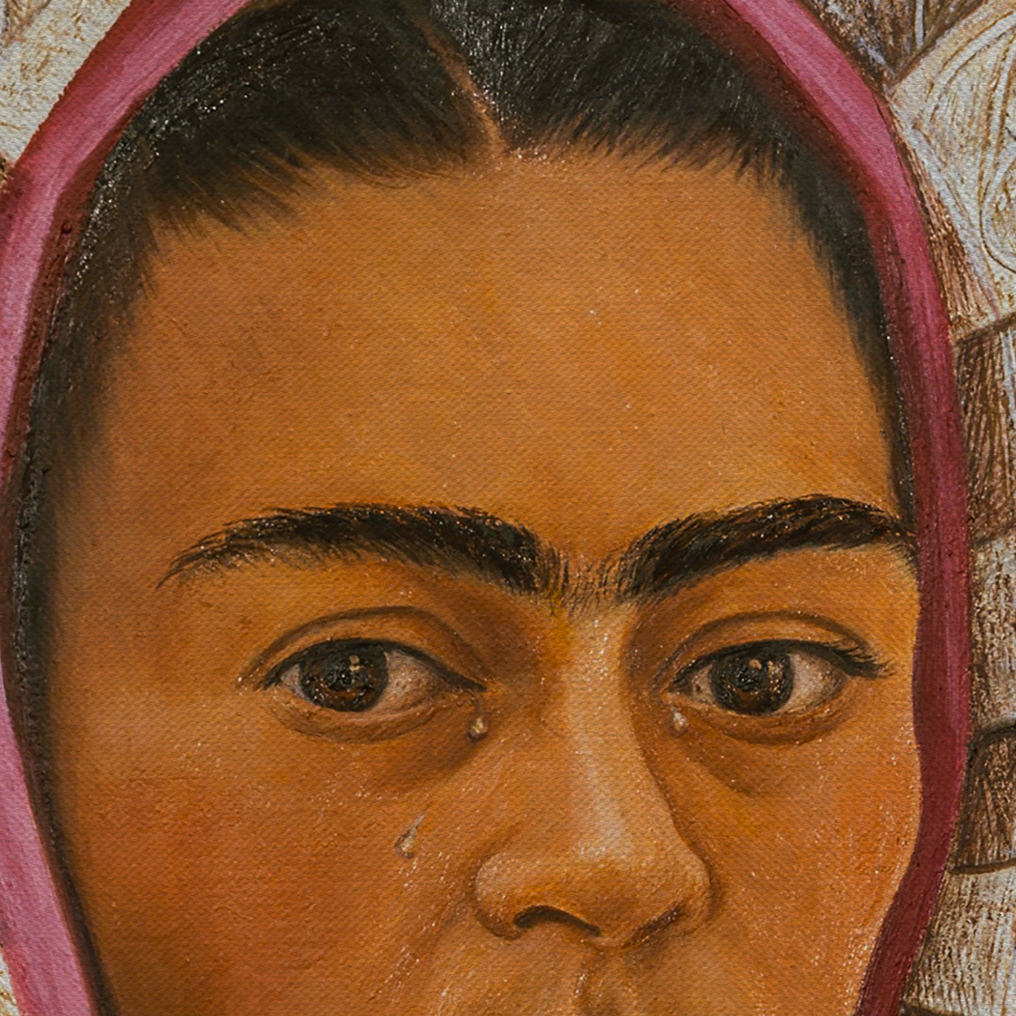 Frida Kahlo Self Portrait As A Tehuana Canvas Wall Art