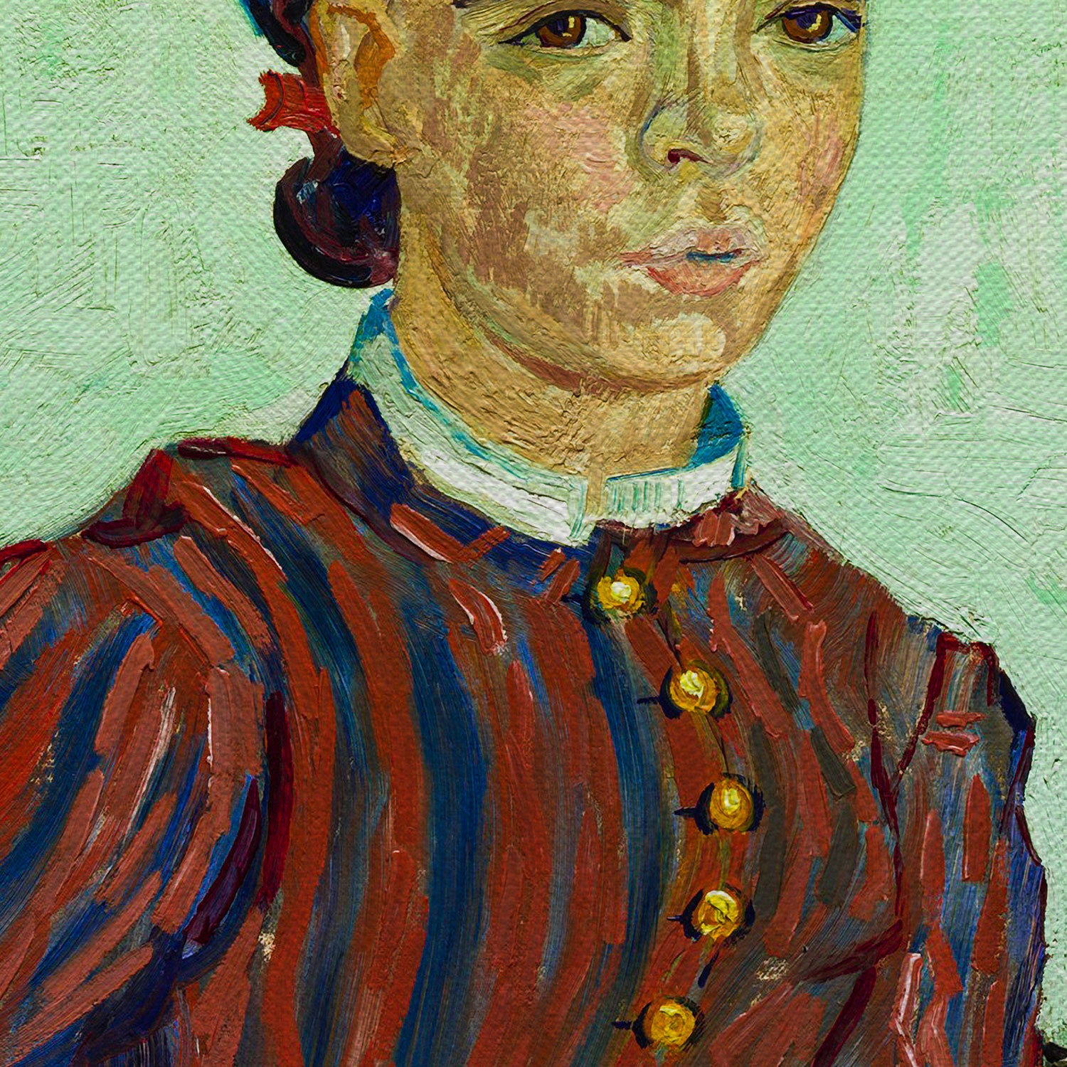 Vincent van Gogh La Mousmé Canvas Wall Art