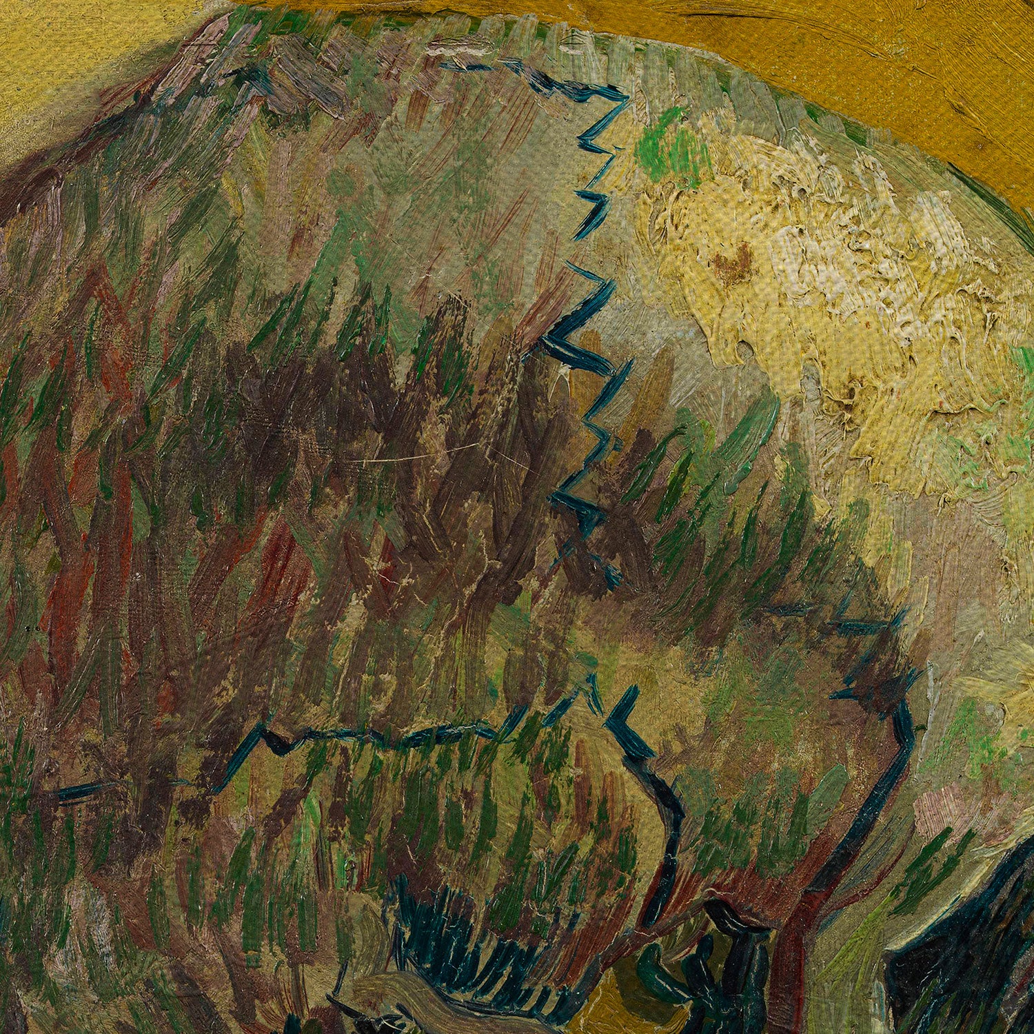 Vincent van Gogh Skull Canvas Wall Art
