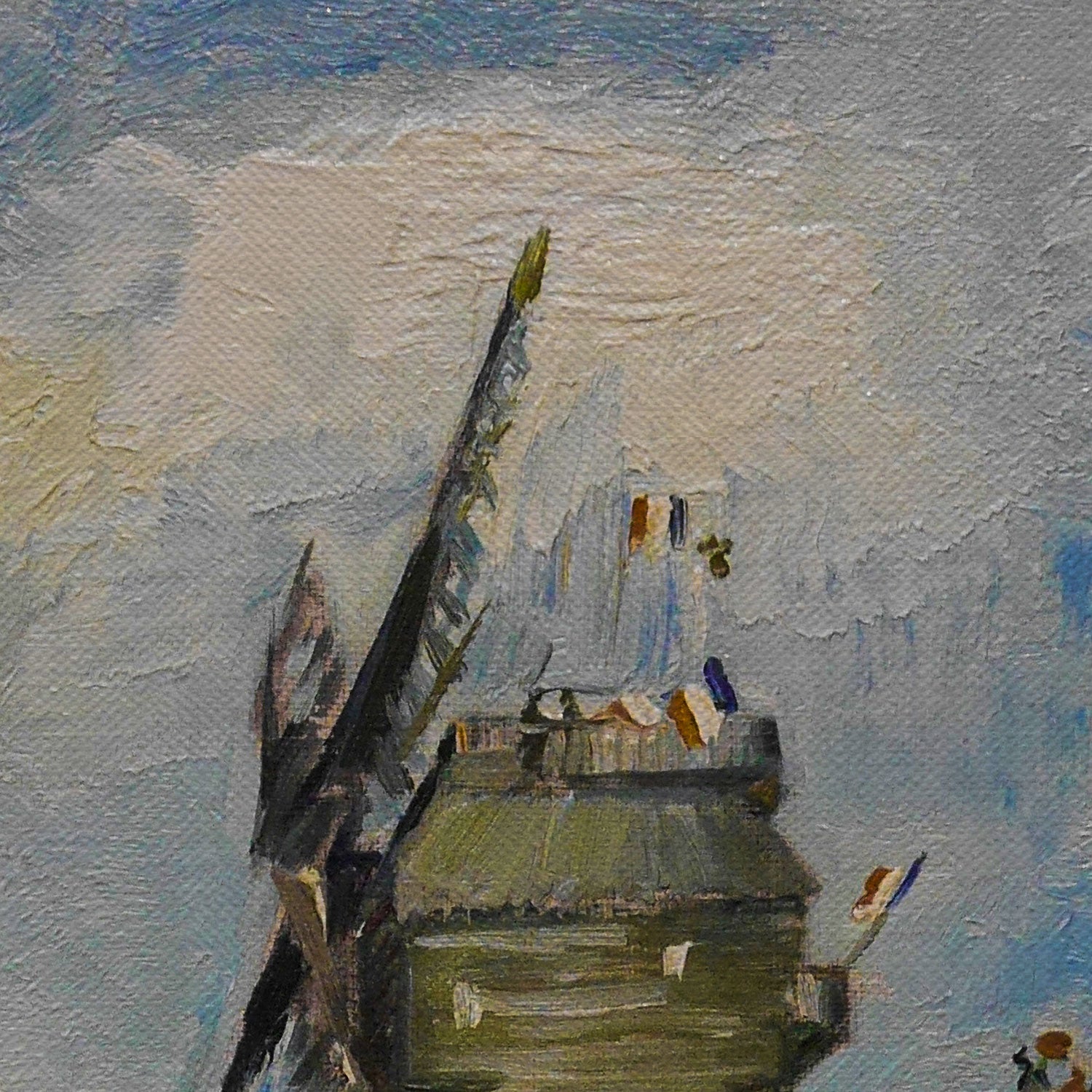 Vincent Van Gogh Le Blute-Fin Mill Canvas Wall Art