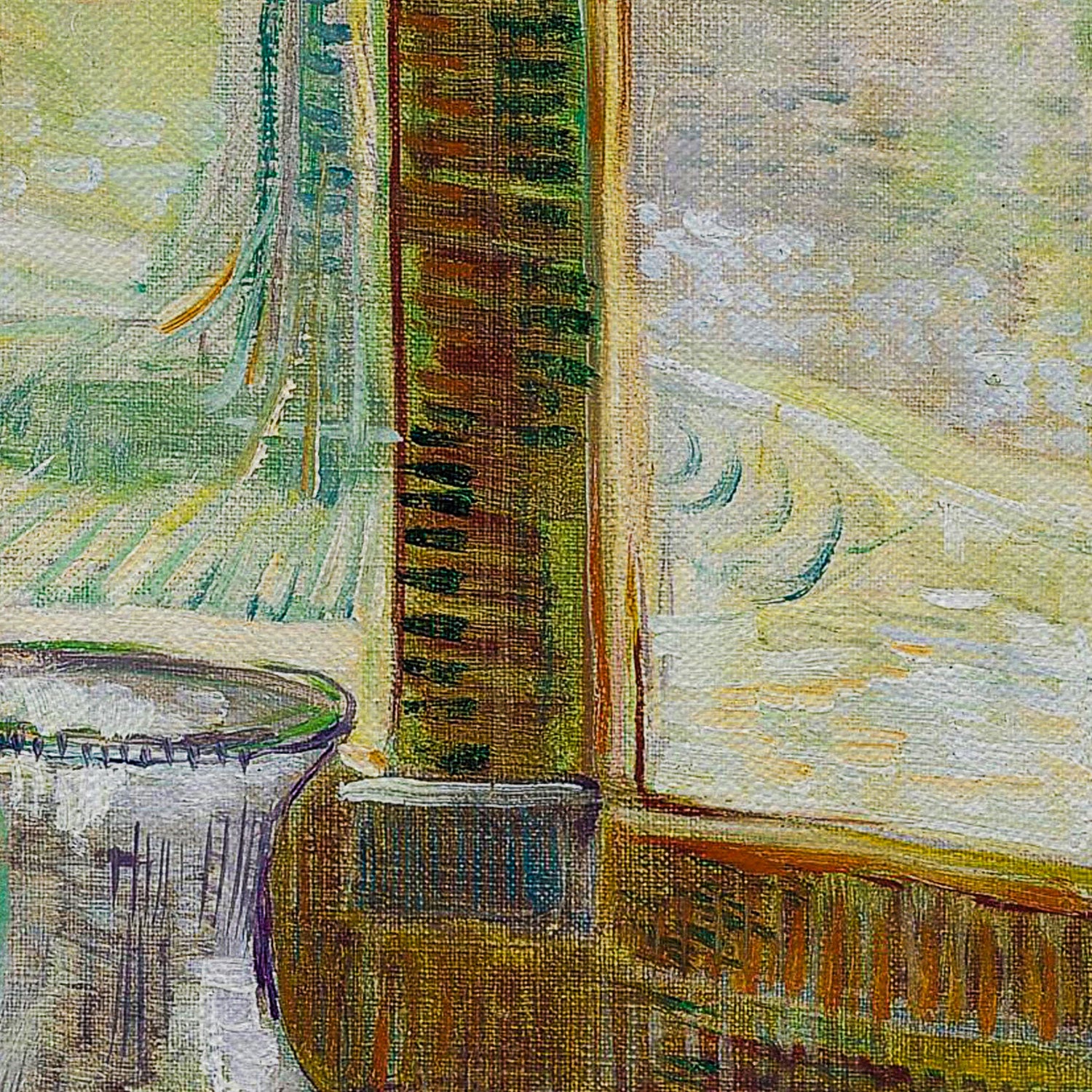 Vincent Van Gogh Still Life With Absinthe Canvas Wall Art