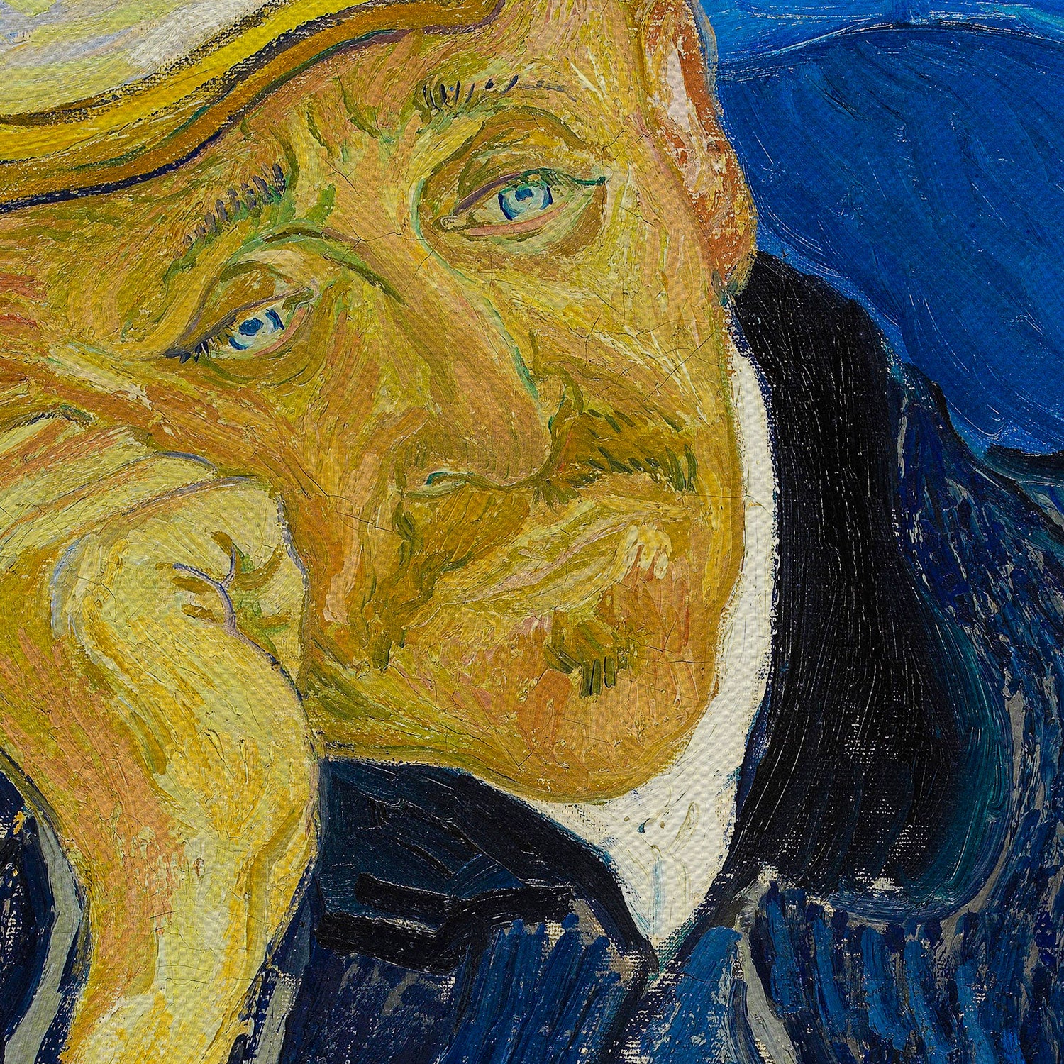 Vincent Van Gogh Portrait Of Dr. Gachet Canvas Wall Art