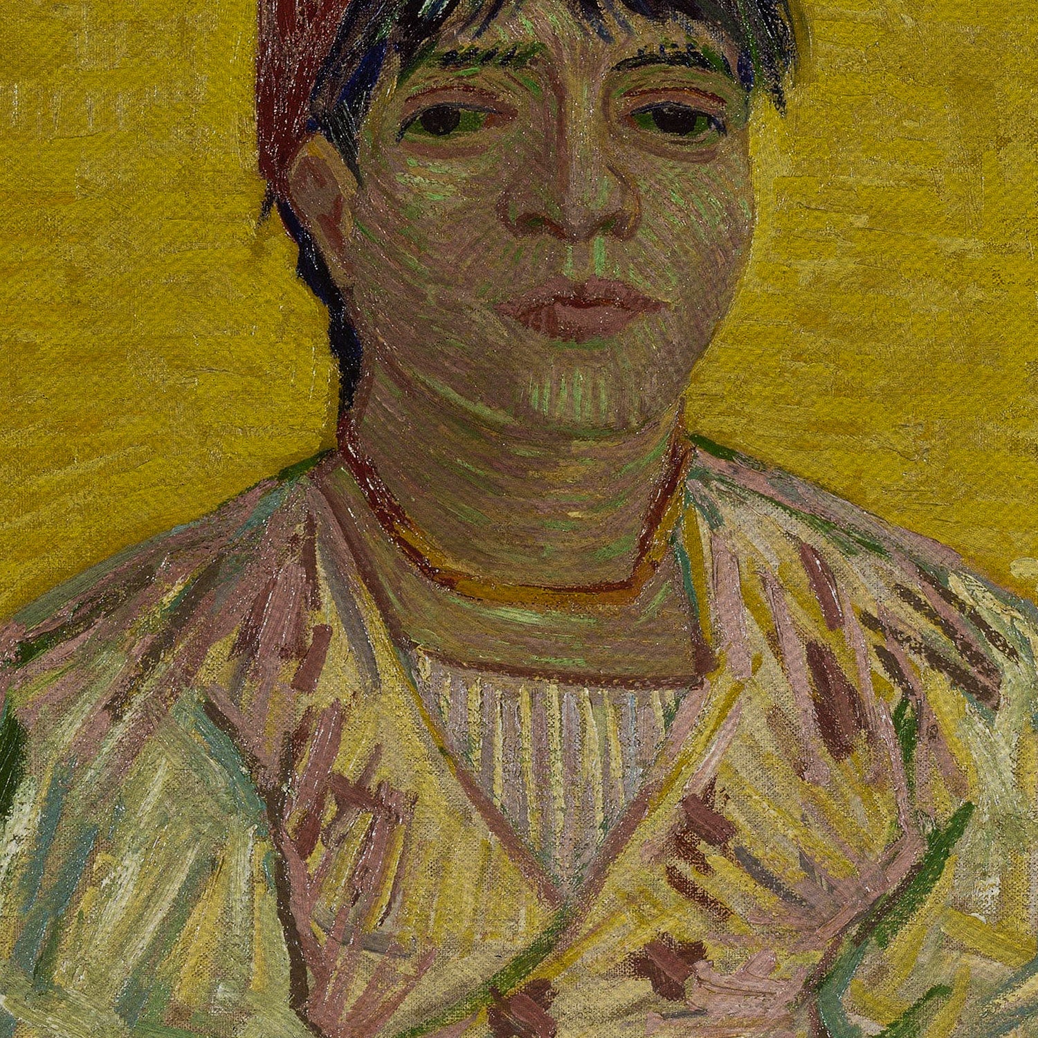 Vincent van Gogh Italian Woman Canvas Wall Art
