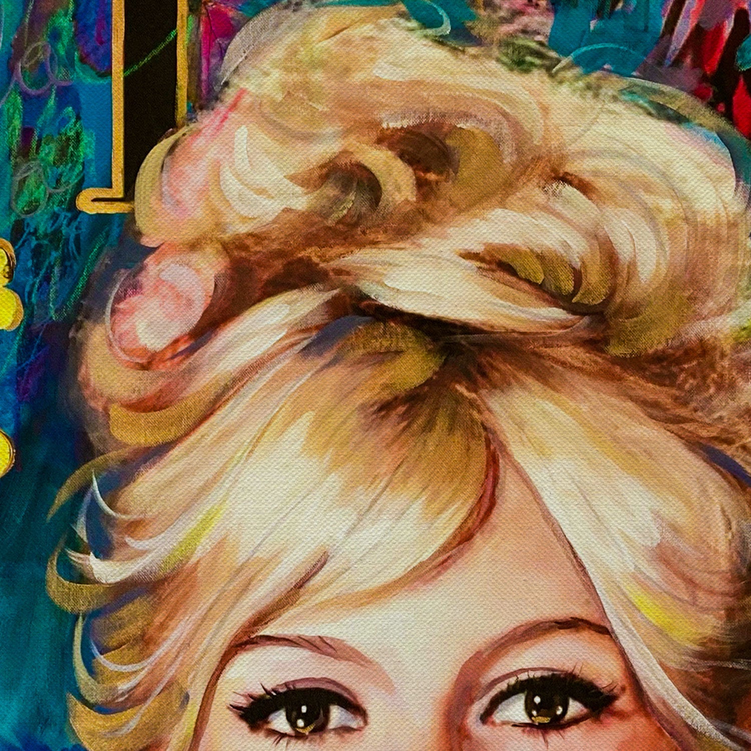 Brigitte Ella Magazine Canvas Wall Art