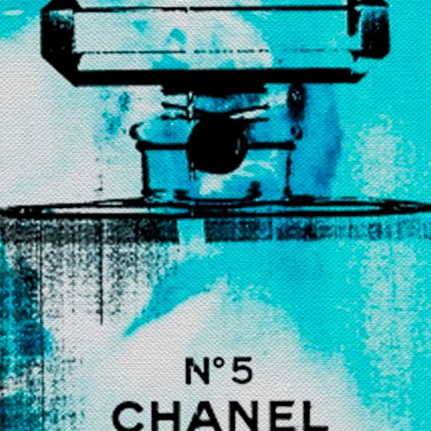 Chanel Perfume Bottle No 5 Canvas Wall Art