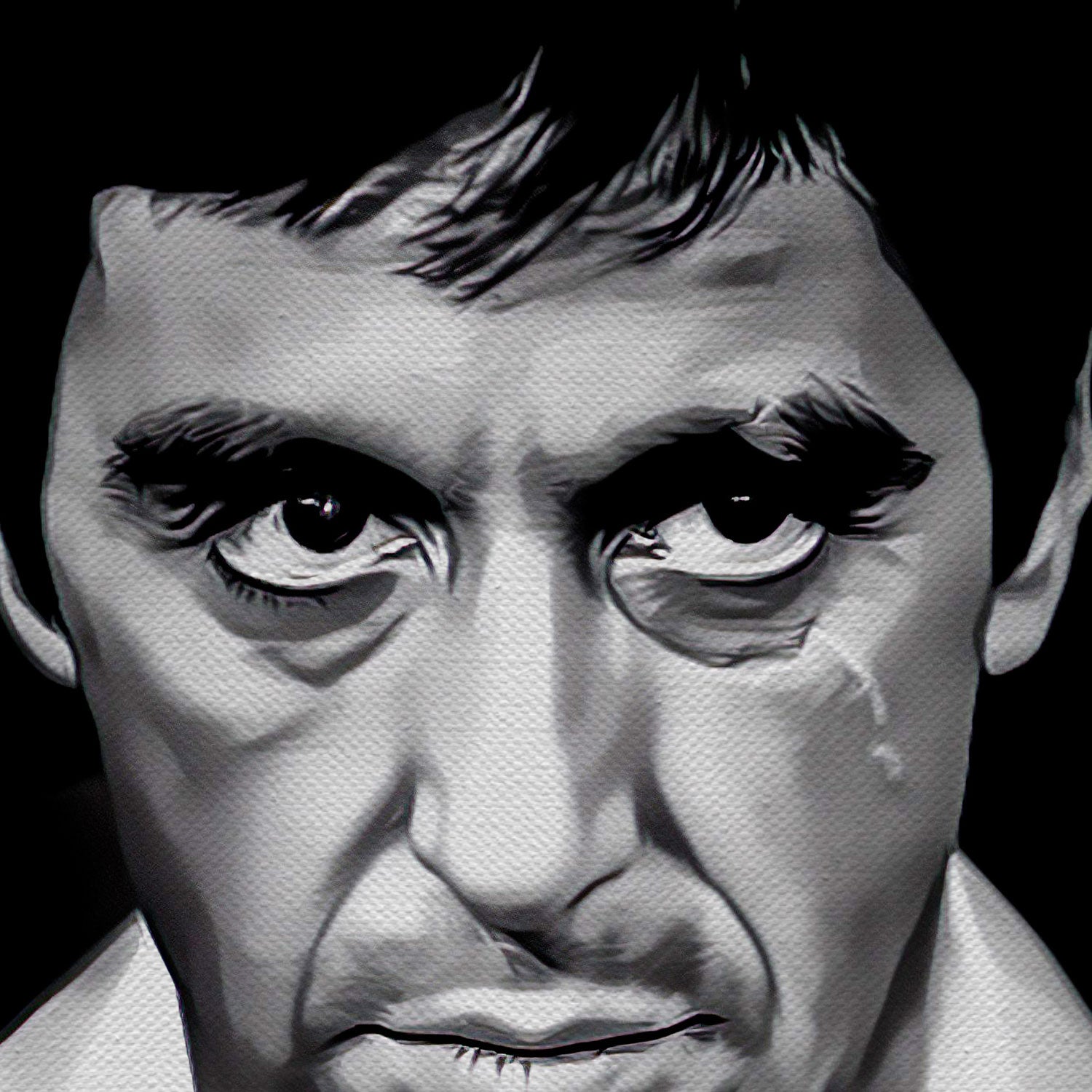 Al Pacino Scarface Canvas Wall Art