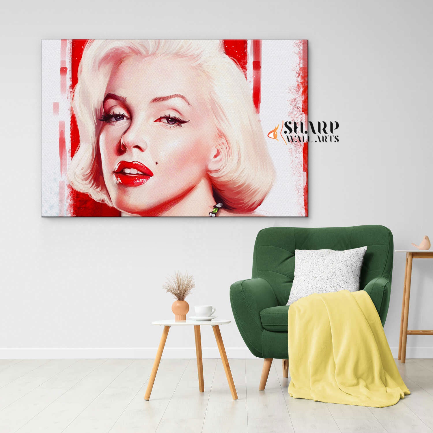 Marilyn Monroe Hollywood Icon Wall Art Canvas