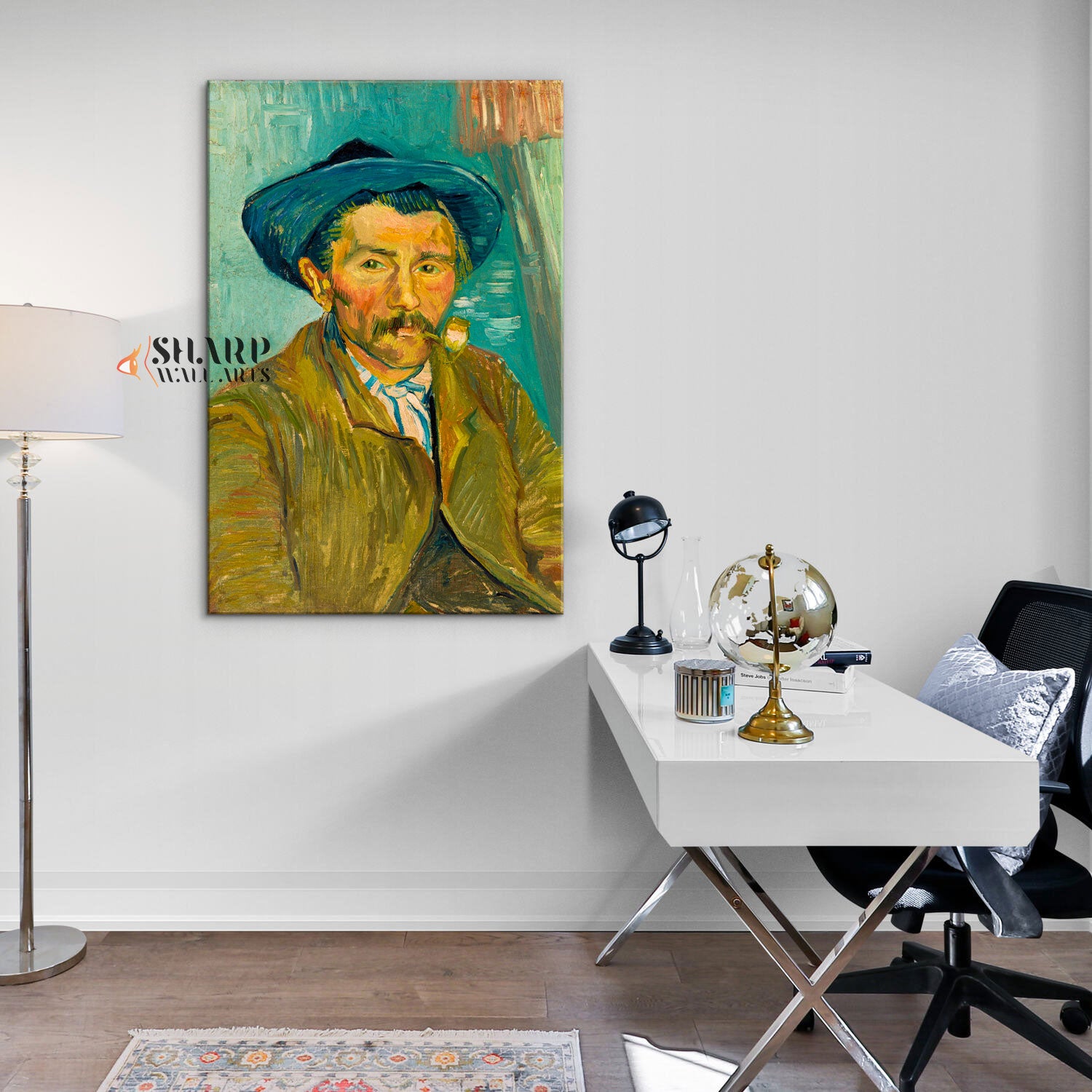 Vincent van Gogh The Smoker Canvas Wall Art