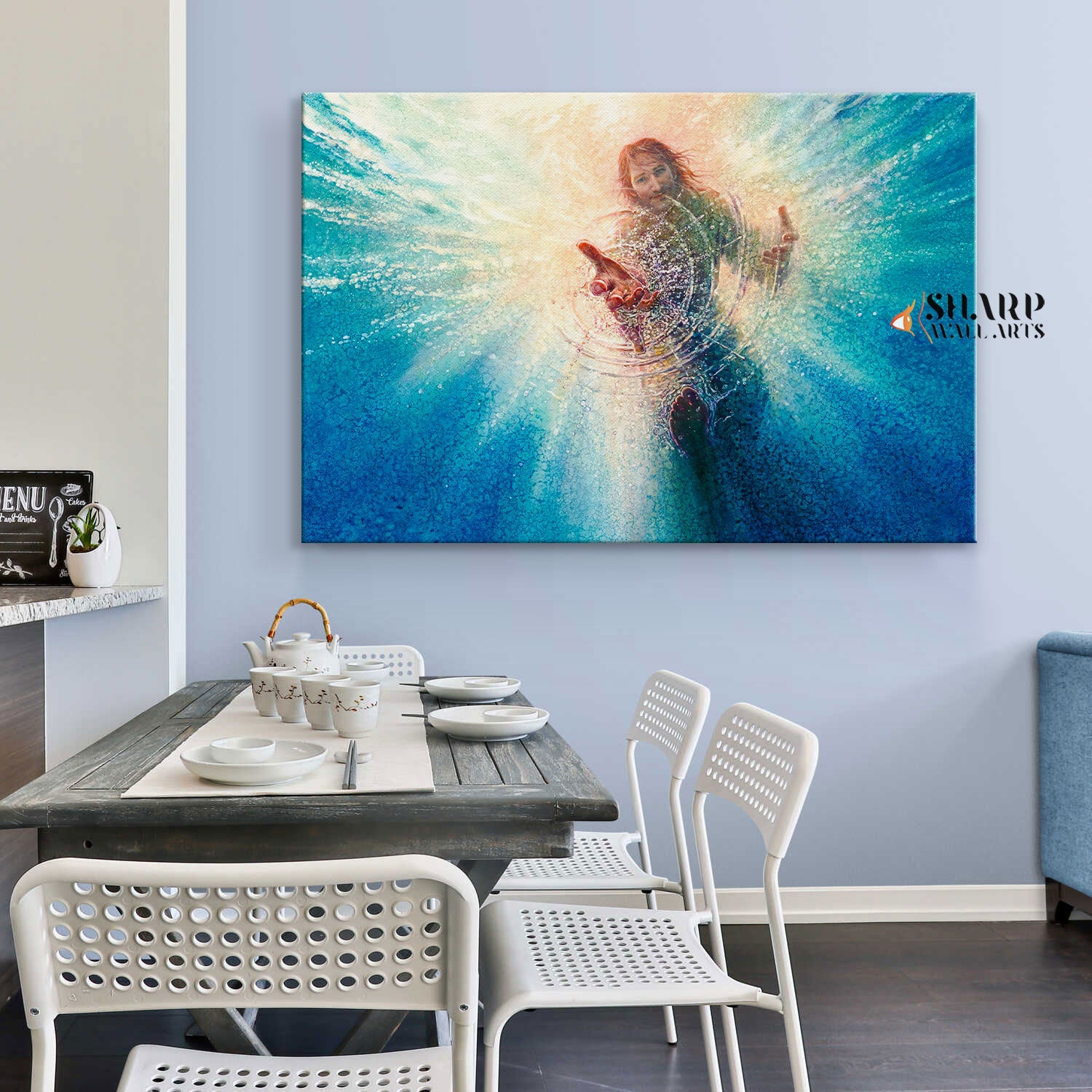 The Hand Of God Canvas Wall Art