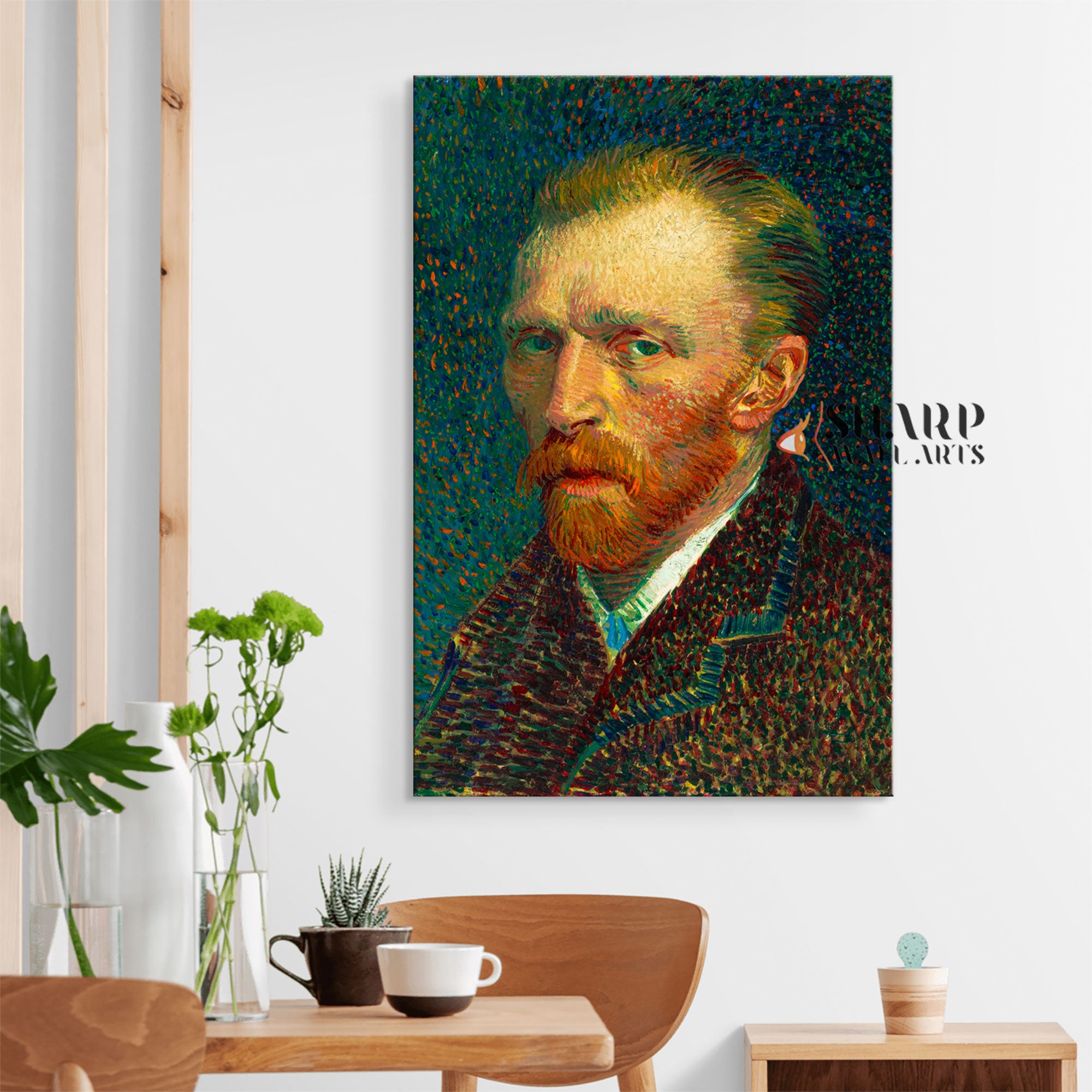 Vincent van Gogh Self-Portrait Canvas Wall Art