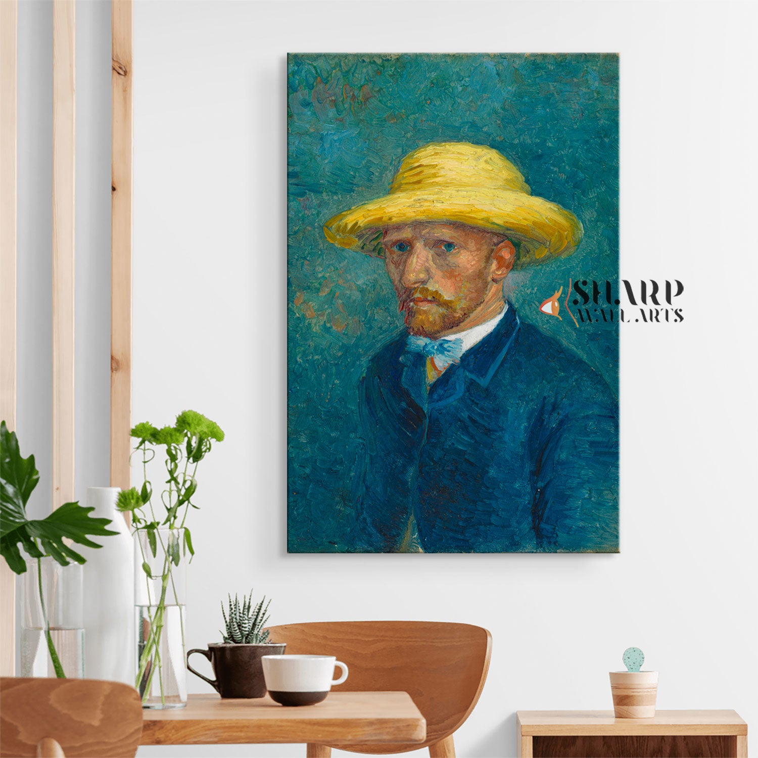 Vincent van Gogh Portrait Of Theo Canvas Wall Art