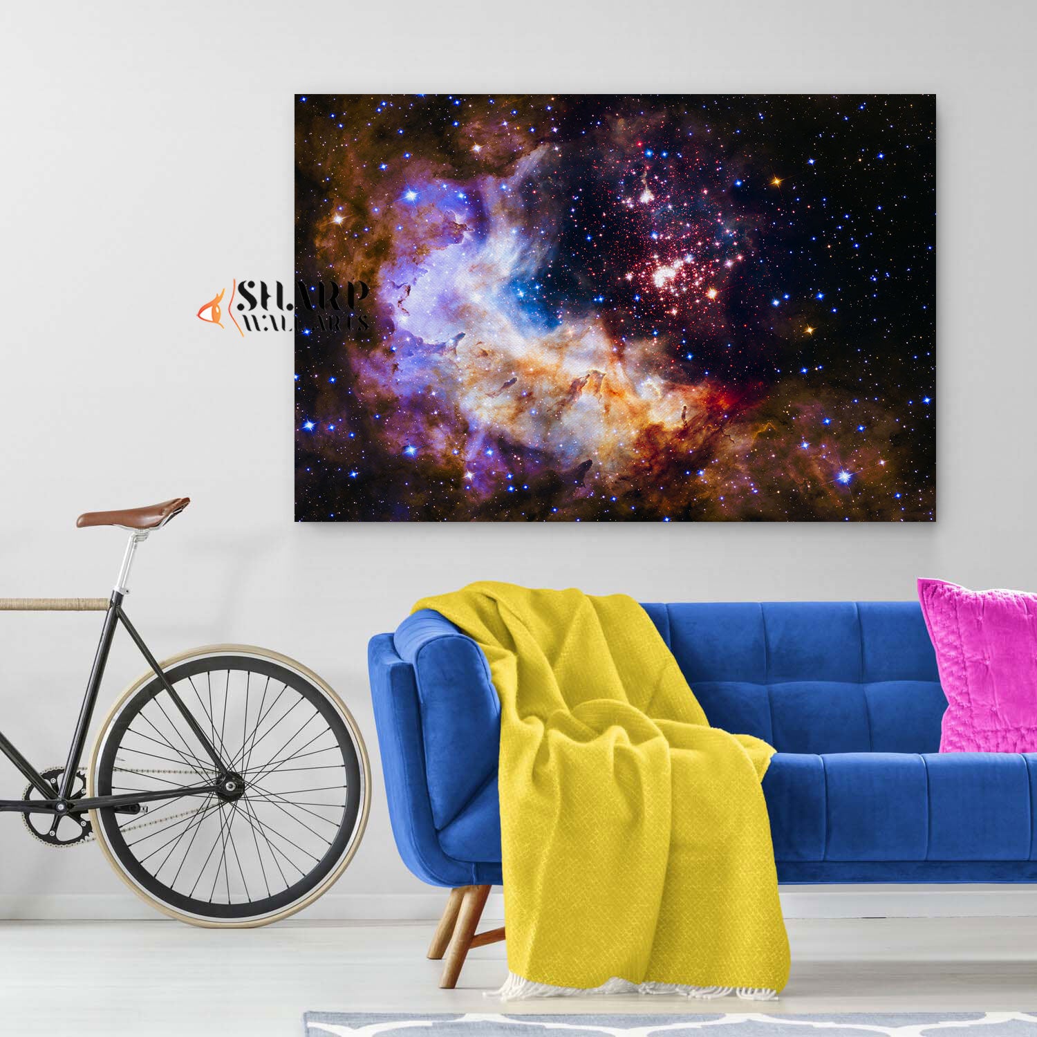 Nebula Wall Art Canvas