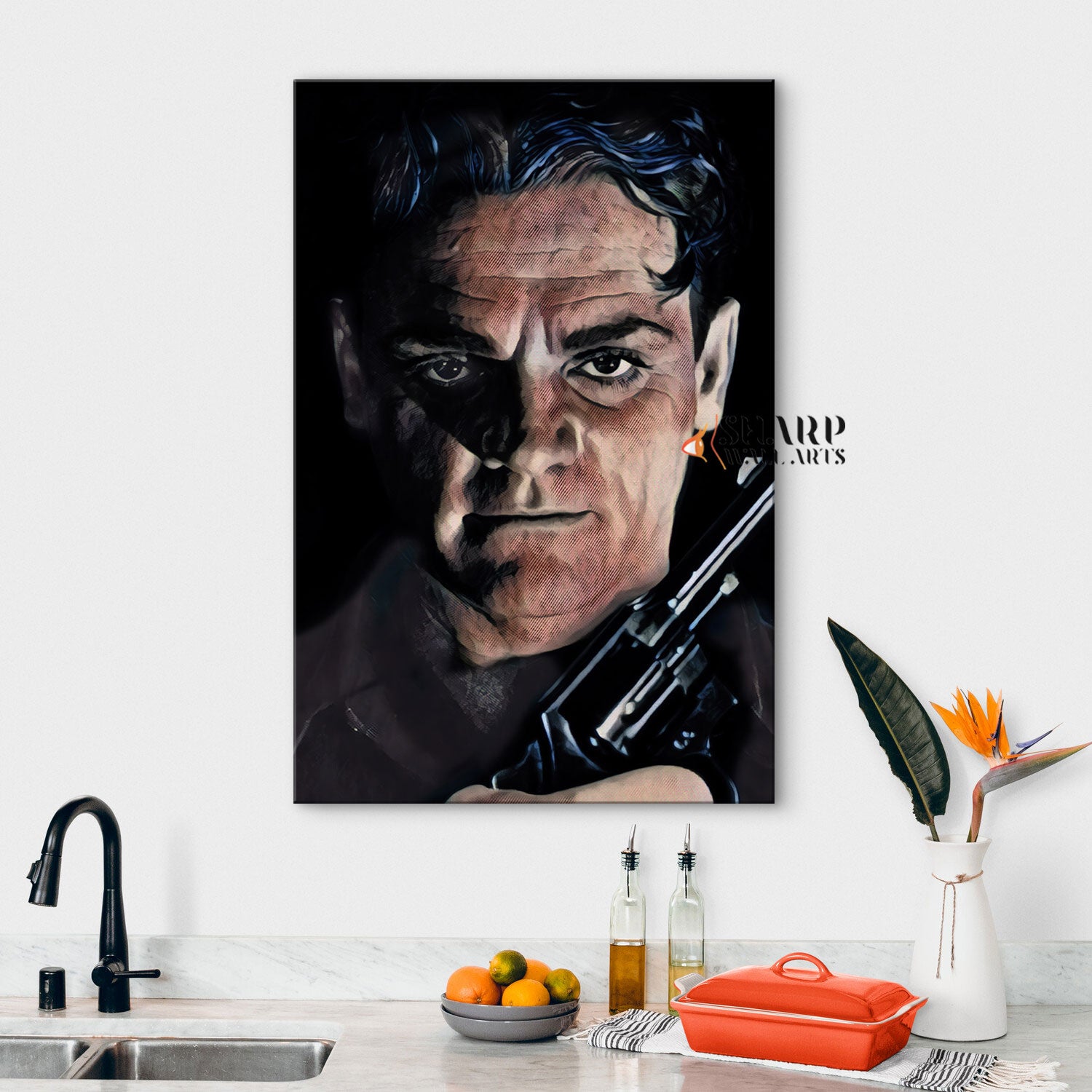 James Cagney Angels With Dirty Faces Wall Art Canvas